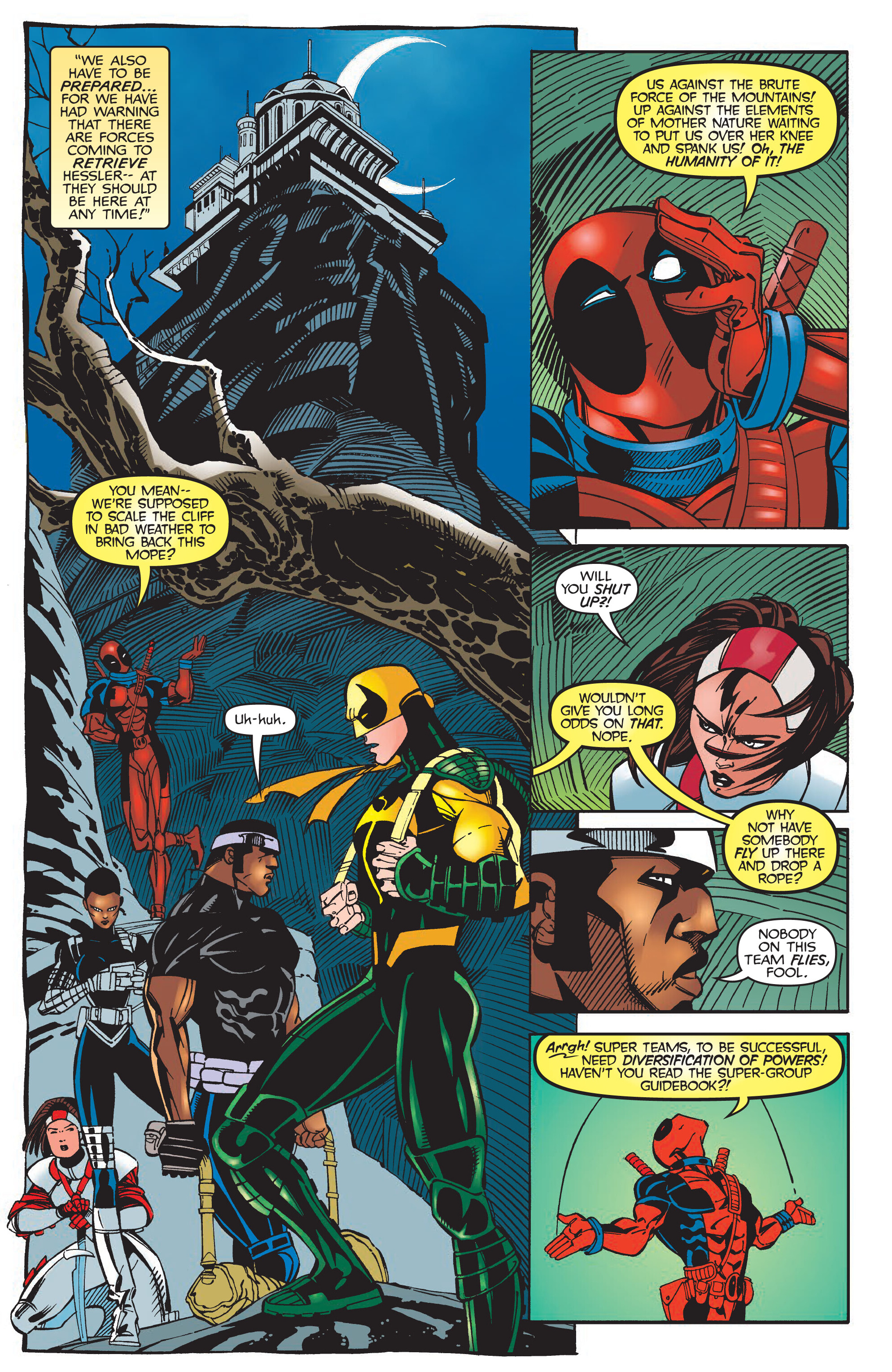 Read online Deadpool Epic Collection comic -  Issue # Drowning Man (Part 3) - 16