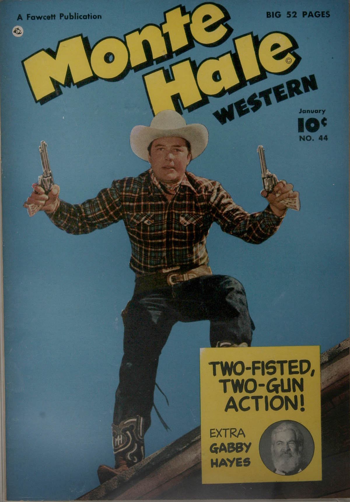 Read online Monte Hale Western comic -  Issue #44 - 2