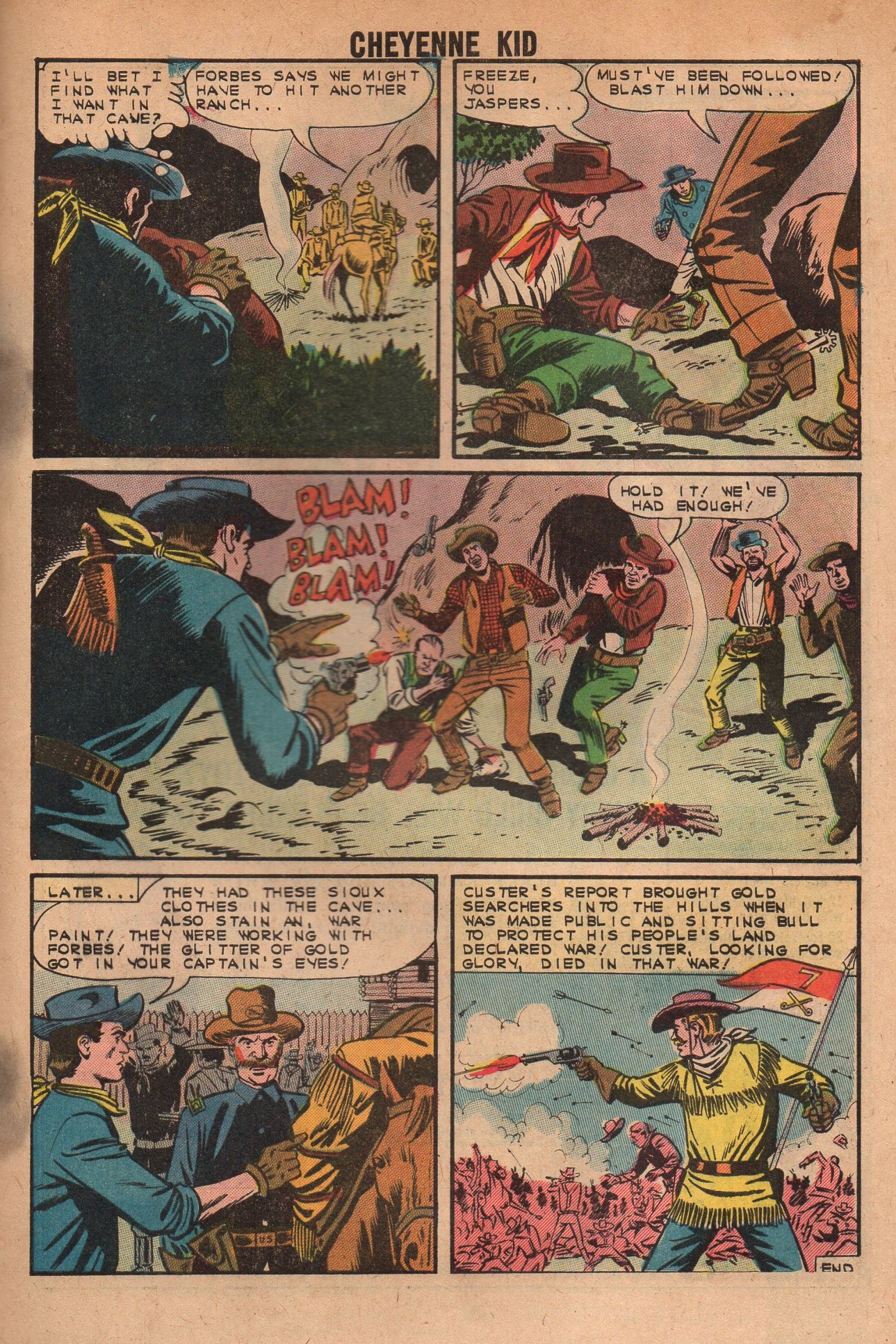 Read online Cheyenne Kid comic -  Issue #39 - 33