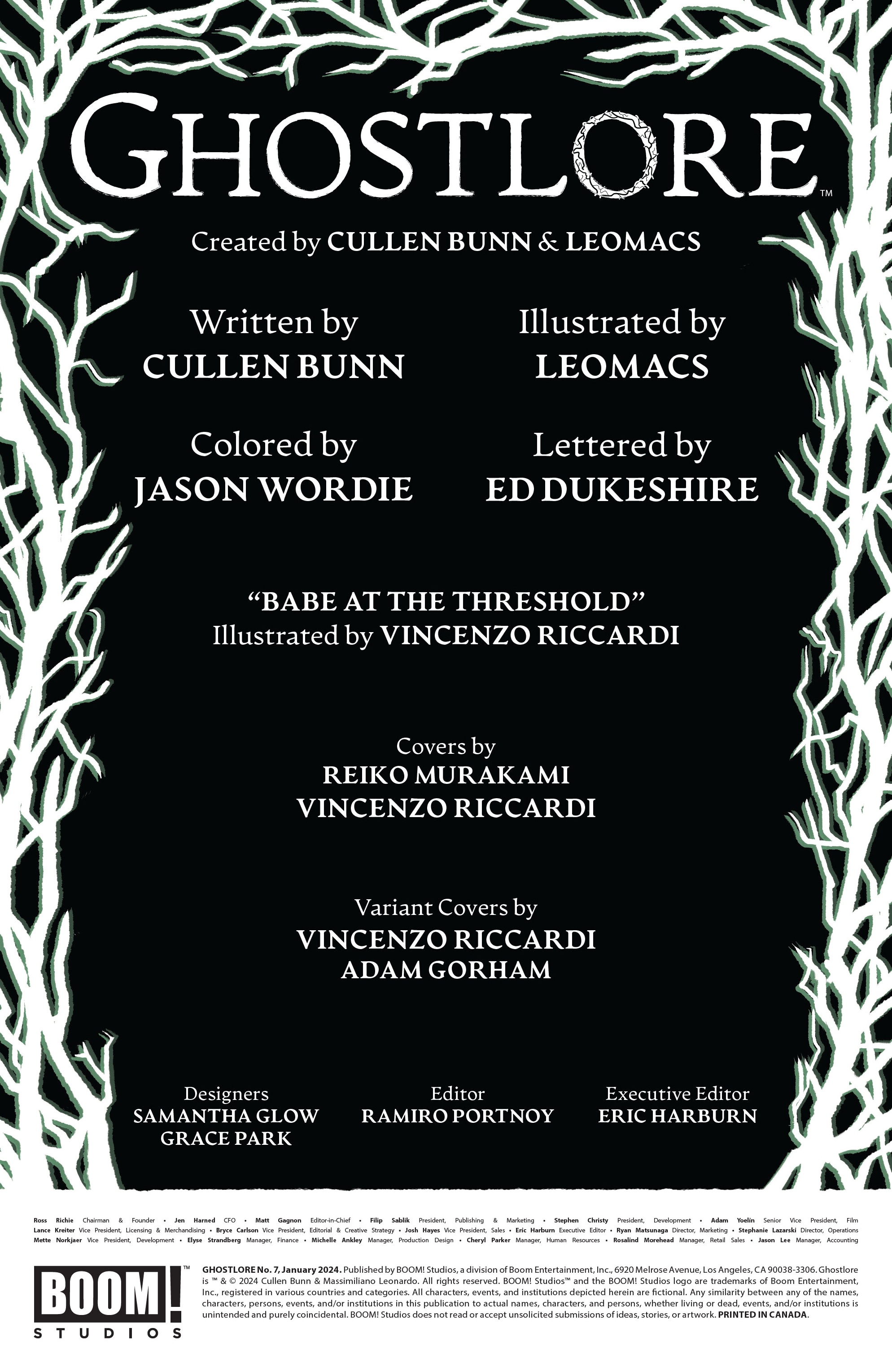 Read online Ghostlore comic -  Issue #7 - 2
