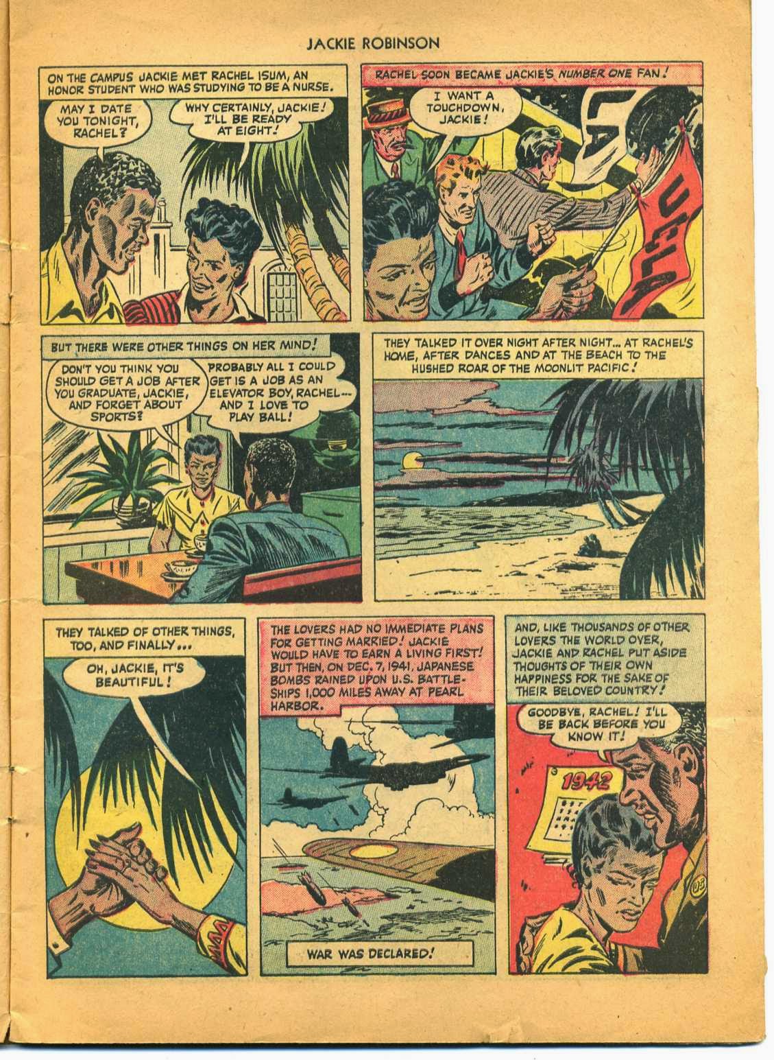 Read online Jackie Robinson comic -  Issue #1 - 8