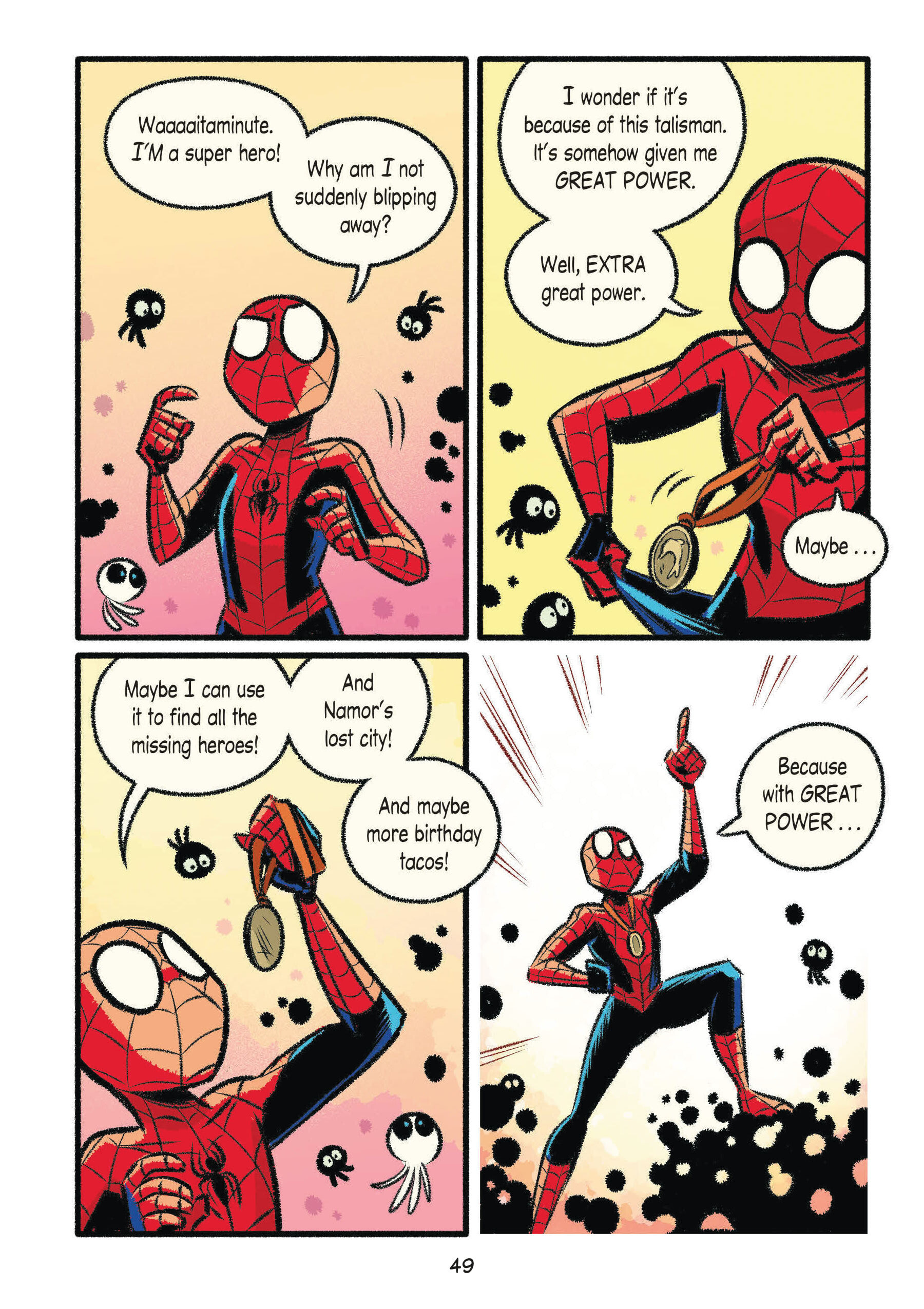 Read online Spider-Man: Quantum Quest! comic -  Issue # TPB - 57