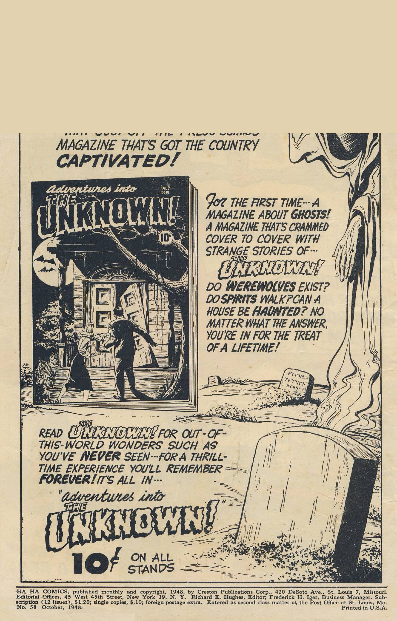 Read online Ha Ha Comics comic -  Issue #58 - 2