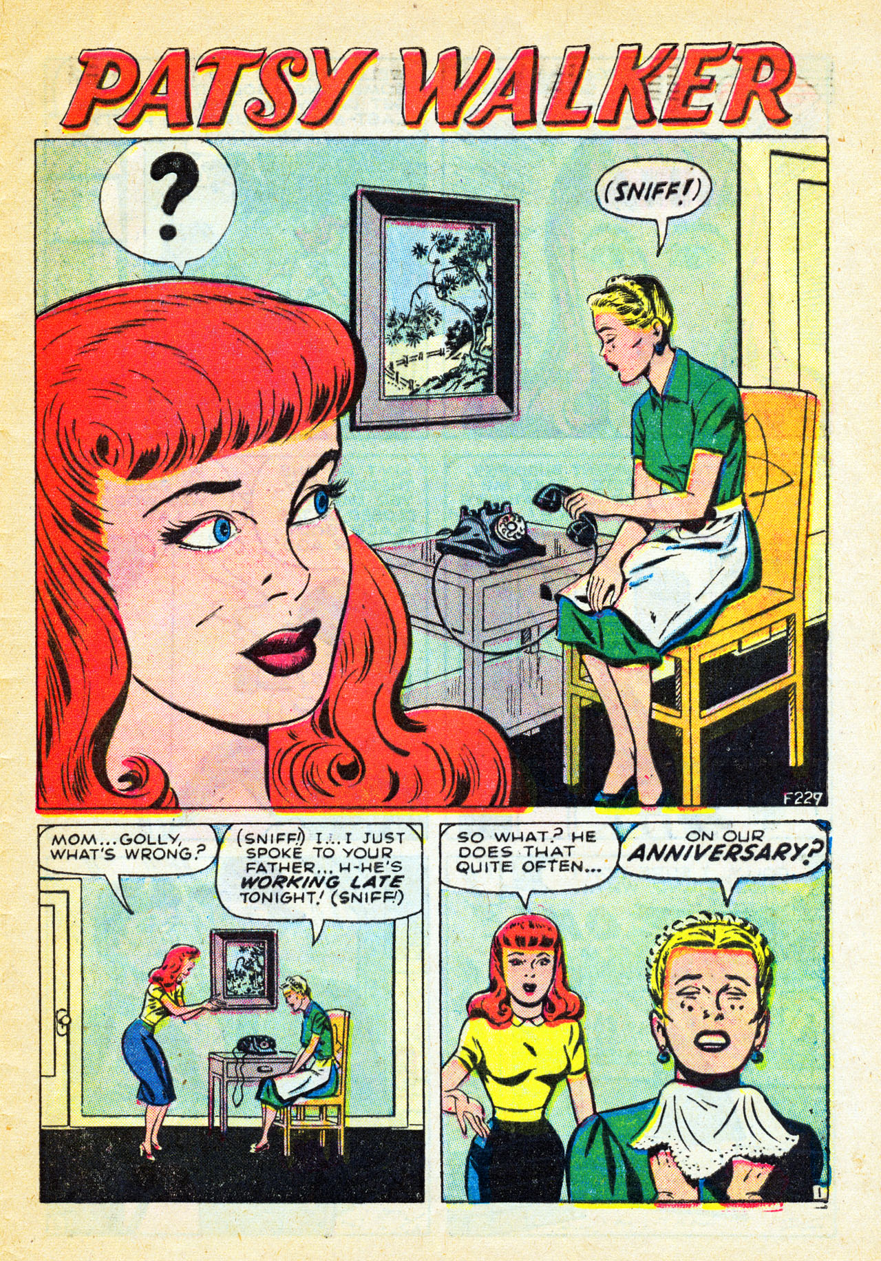 Read online Patsy Walker comic -  Issue #56 - 29