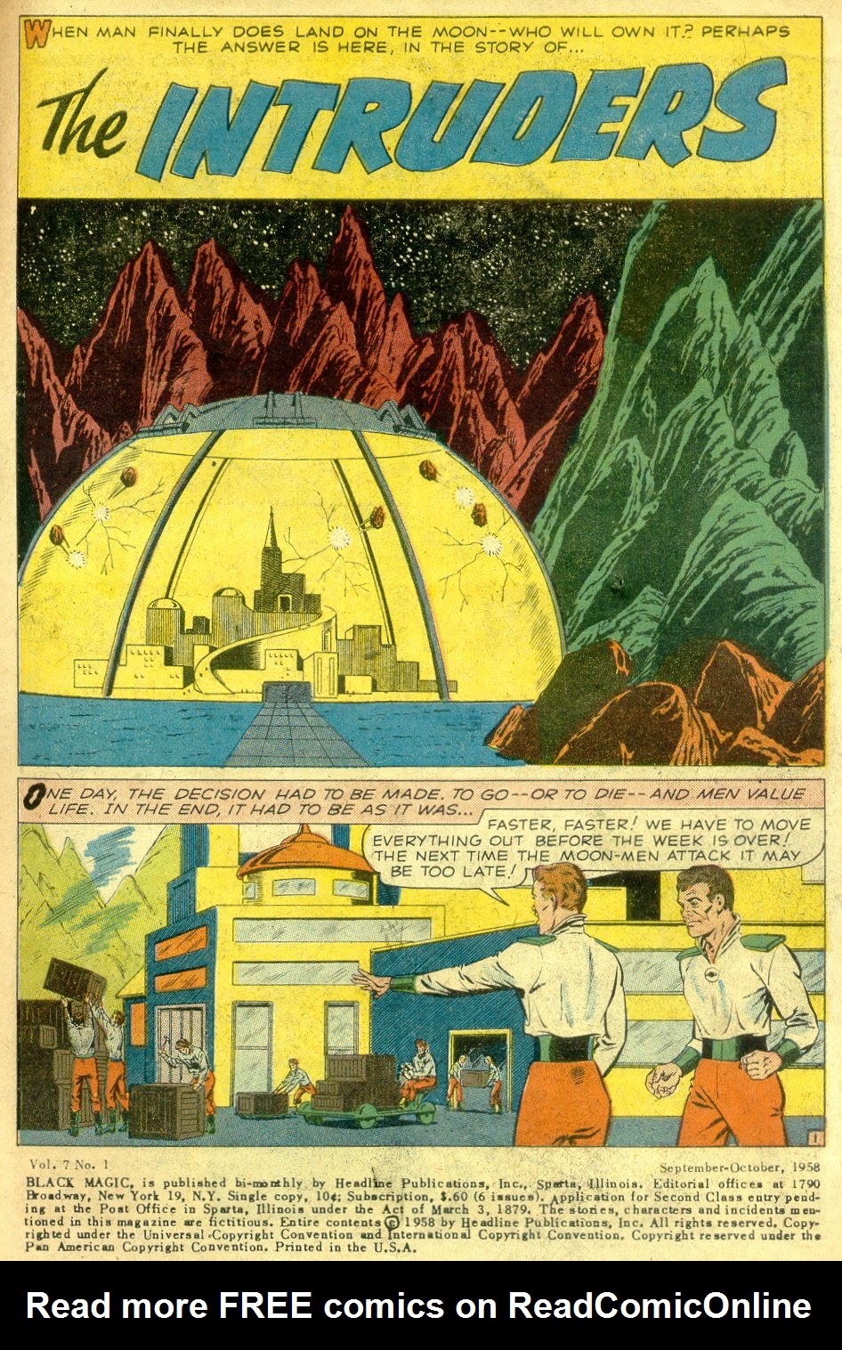 Read online Black Magic (1950) comic -  Issue #40 - 2