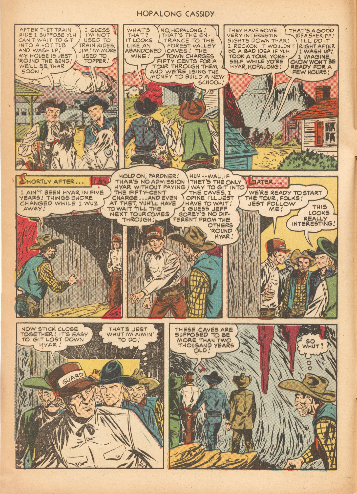 Read online Hopalong Cassidy comic -  Issue #58 - 4