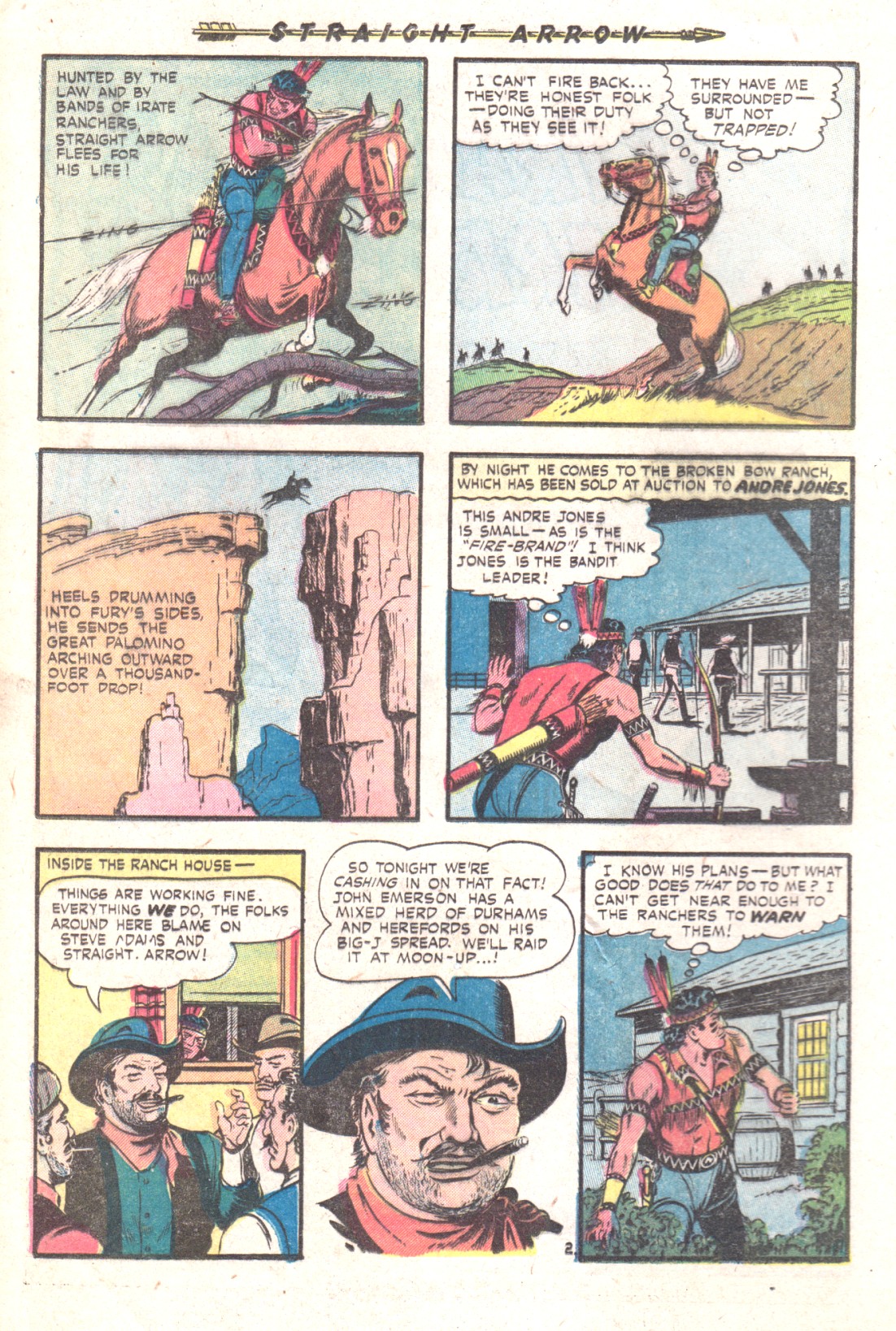 Read online Straight Arrow comic -  Issue #27 - 4
