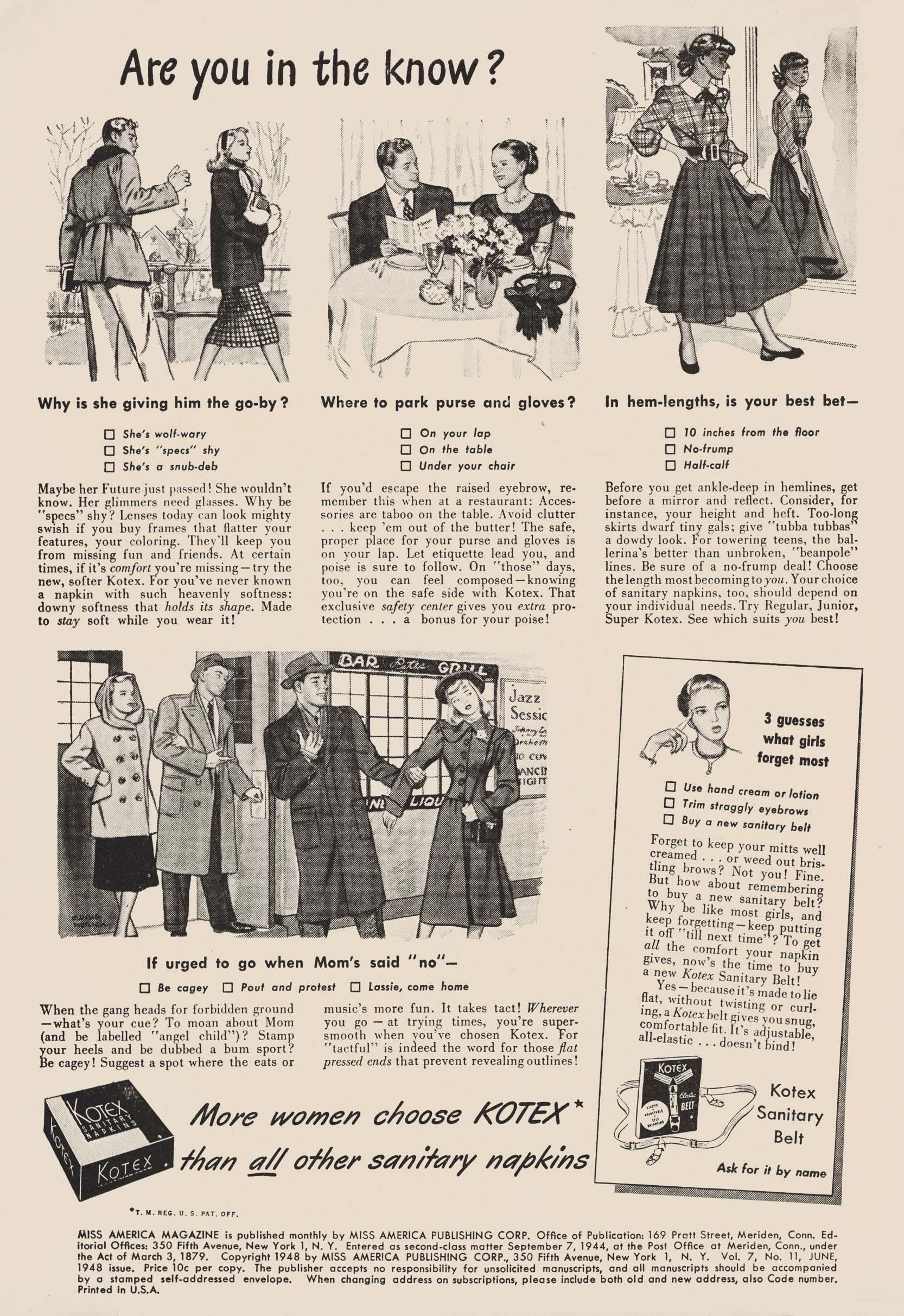 Read online Miss America Magazine comic -  Issue #44 - 2