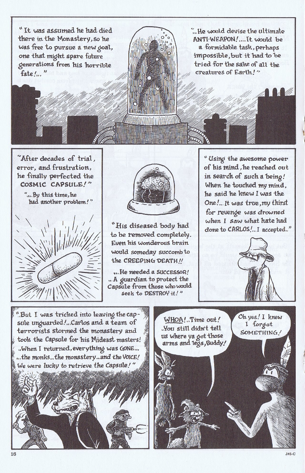 Read online Tales Of The Jackalope comic -  Issue #5 - 18