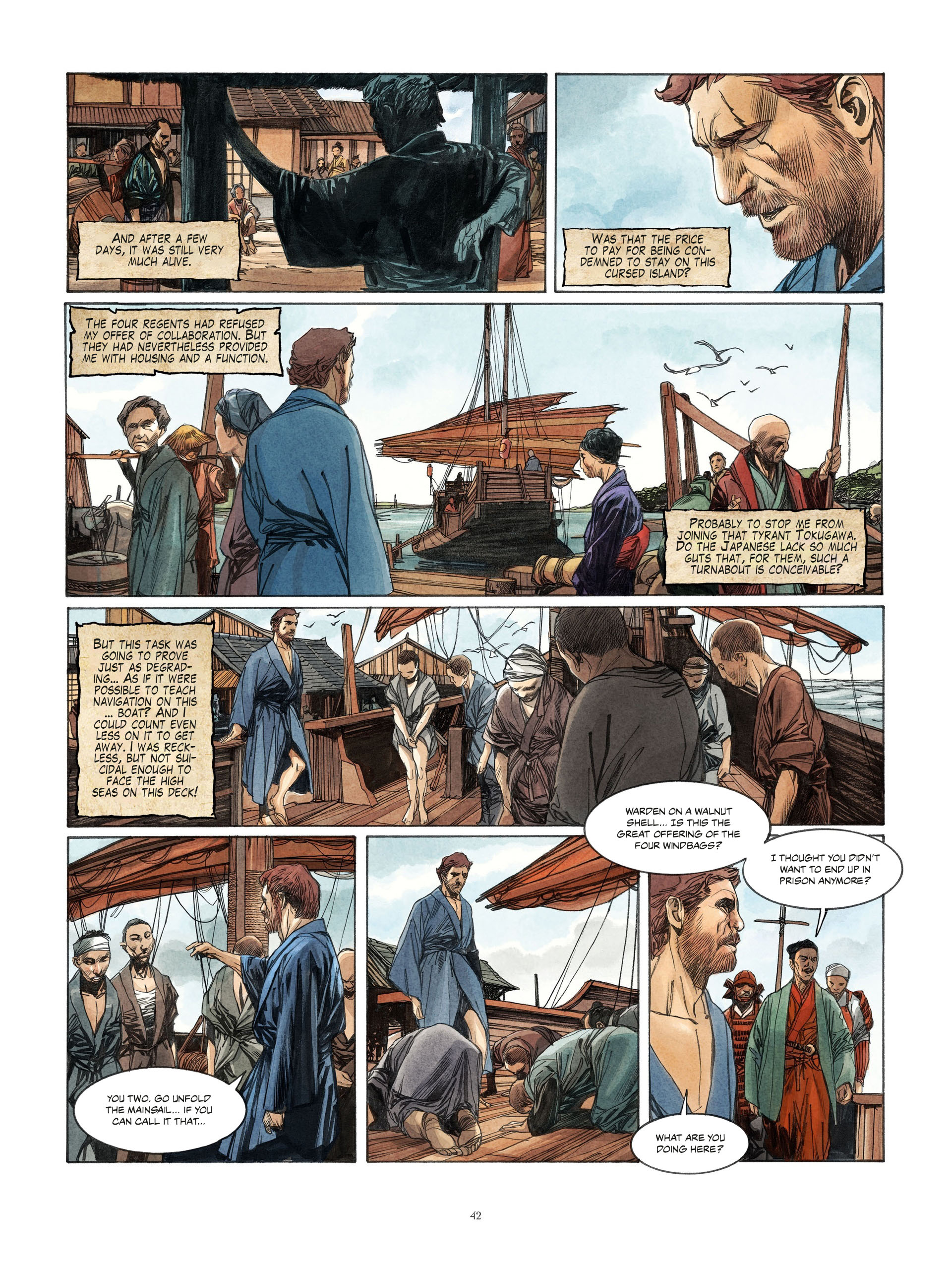 Read online William Adams, Samuraj comic -  Issue #1 - 42