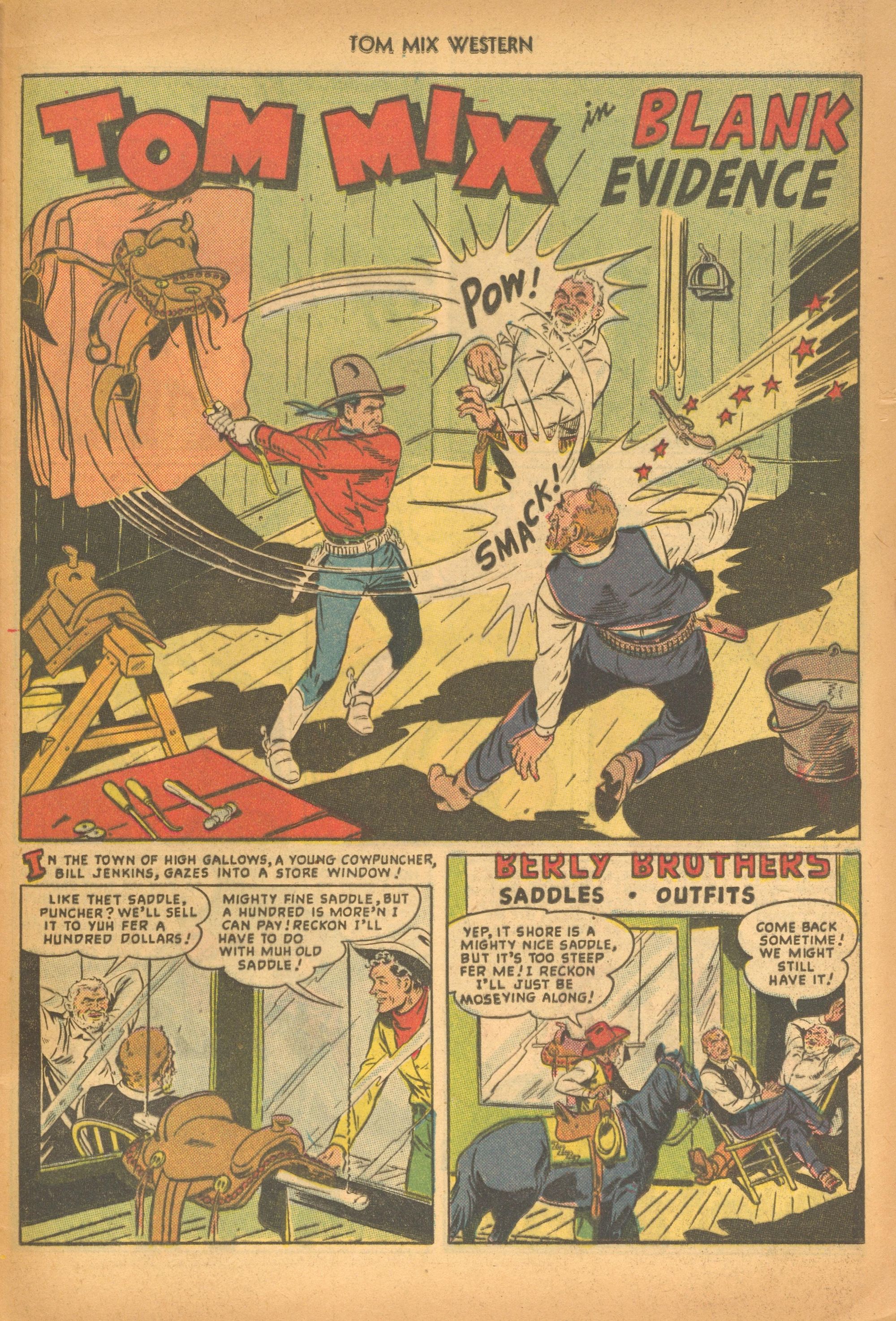Read online Tom Mix Western (1948) comic -  Issue #20 - 41