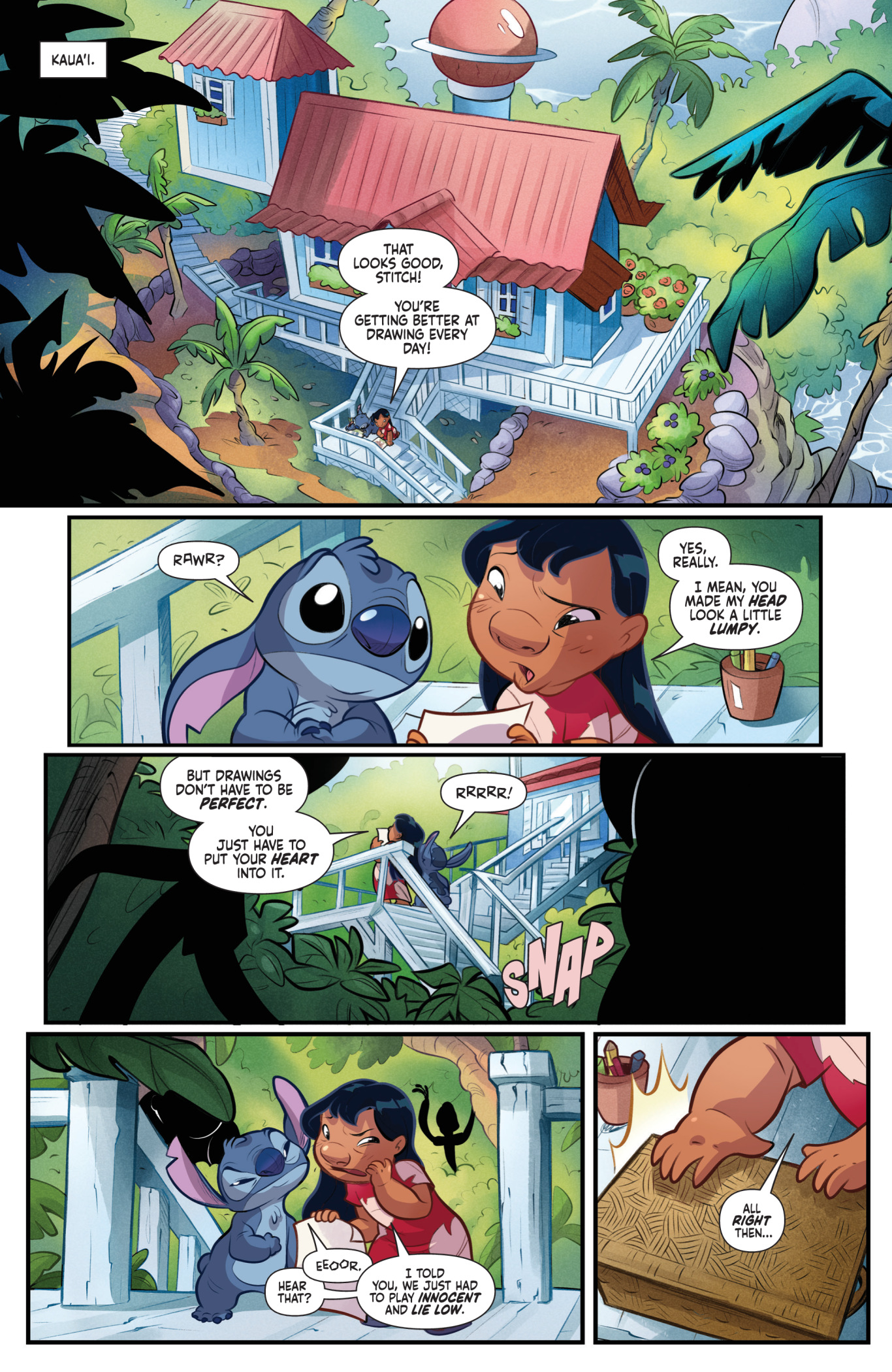 Read online Lilo & Stitch comic -  Issue #1 - 9