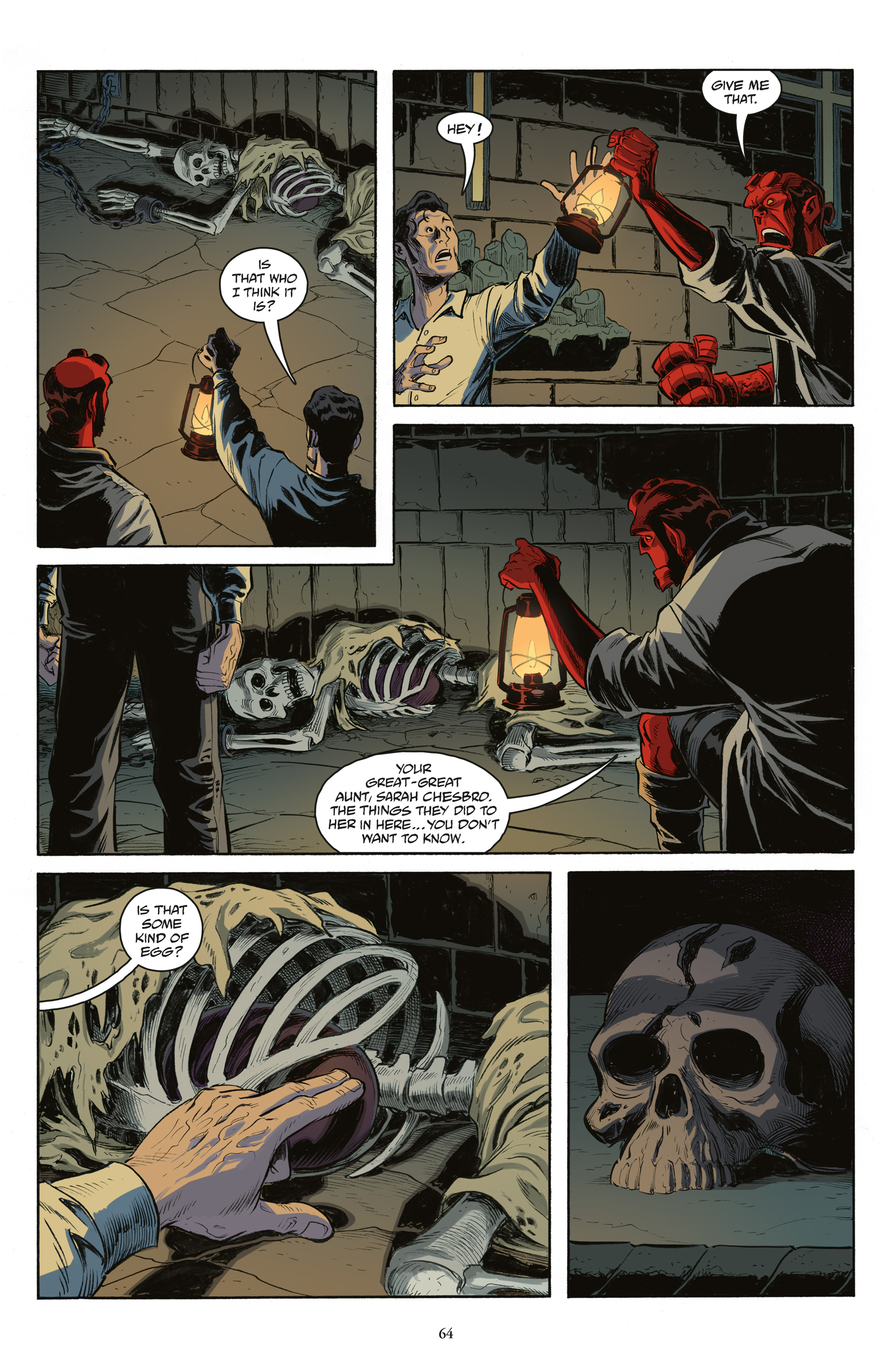 Read online Hellboy and the B.P.R.D.: The Secret of Chesbro House & Others comic -  Issue # TPB (Part 1) - 64