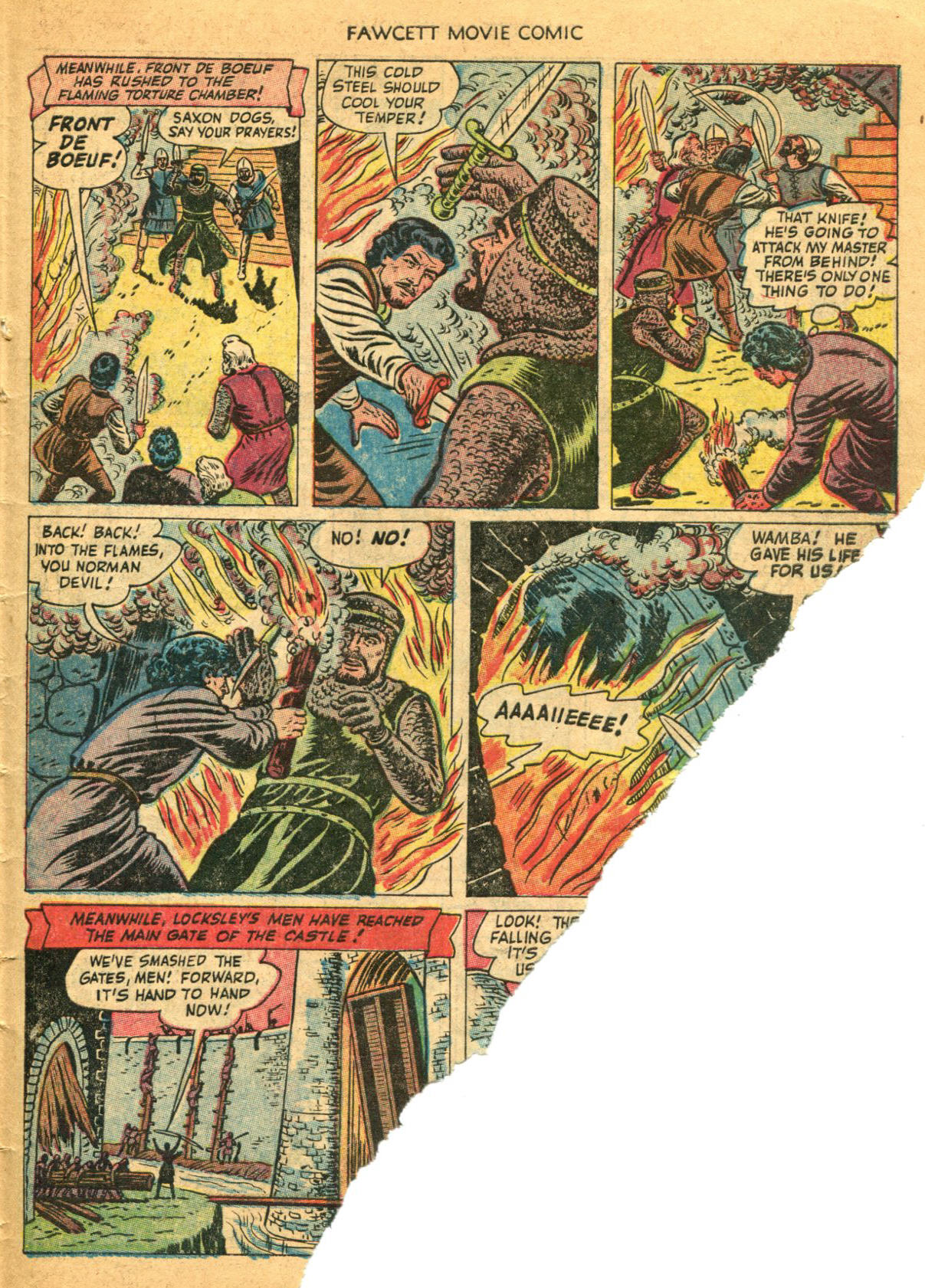 Read online Fawcett Movie Comic comic -  Issue #20 - 24