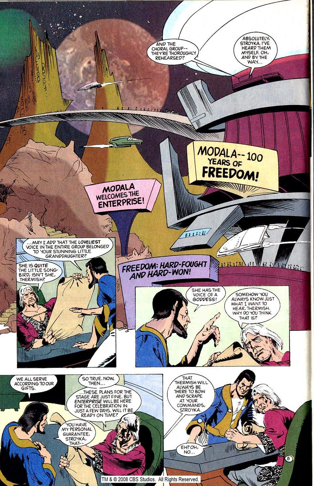 Read online Star Trek: The Next Generation - The Modala Imperative comic -  Issue #1 - 10