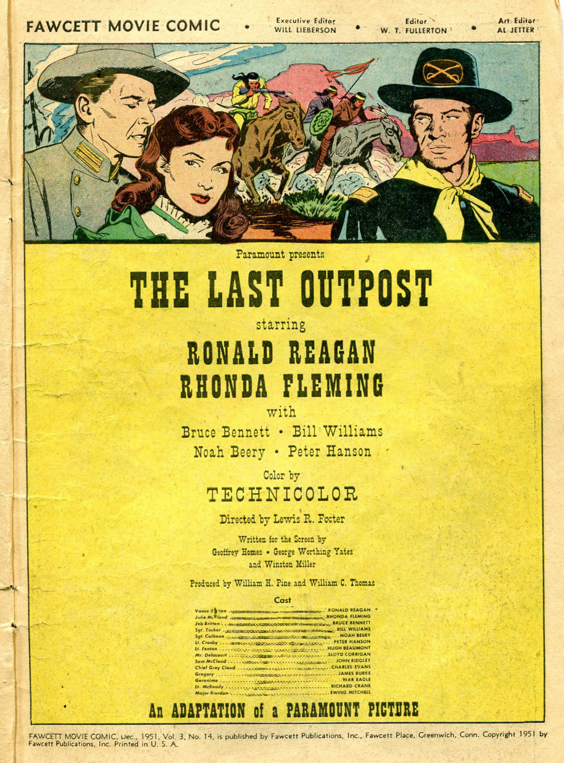 Read online Fawcett Movie Comic comic -  Issue #14 - 3