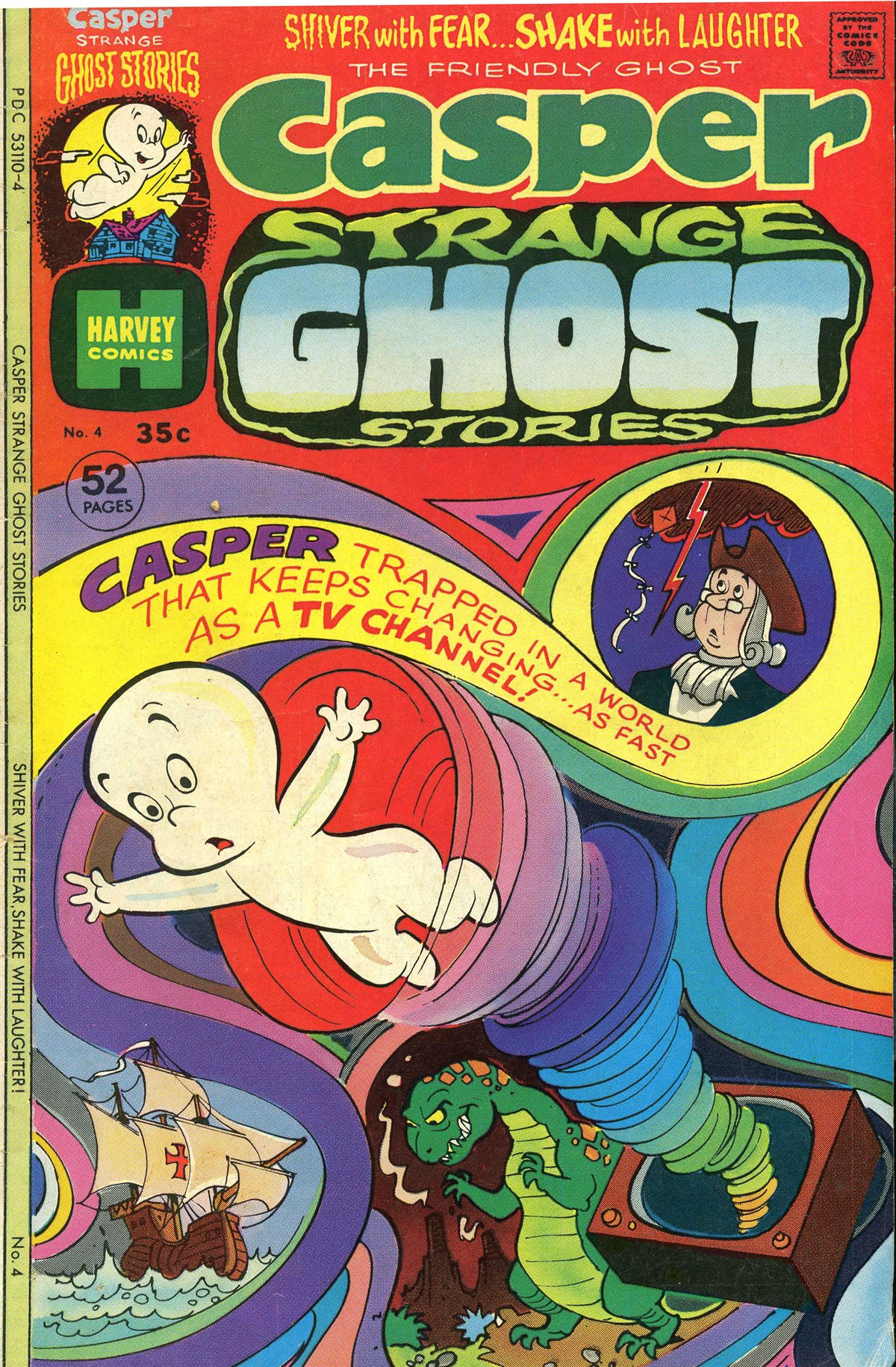 Read online Casper Strange Ghost Stories comic -  Issue #4 - 1