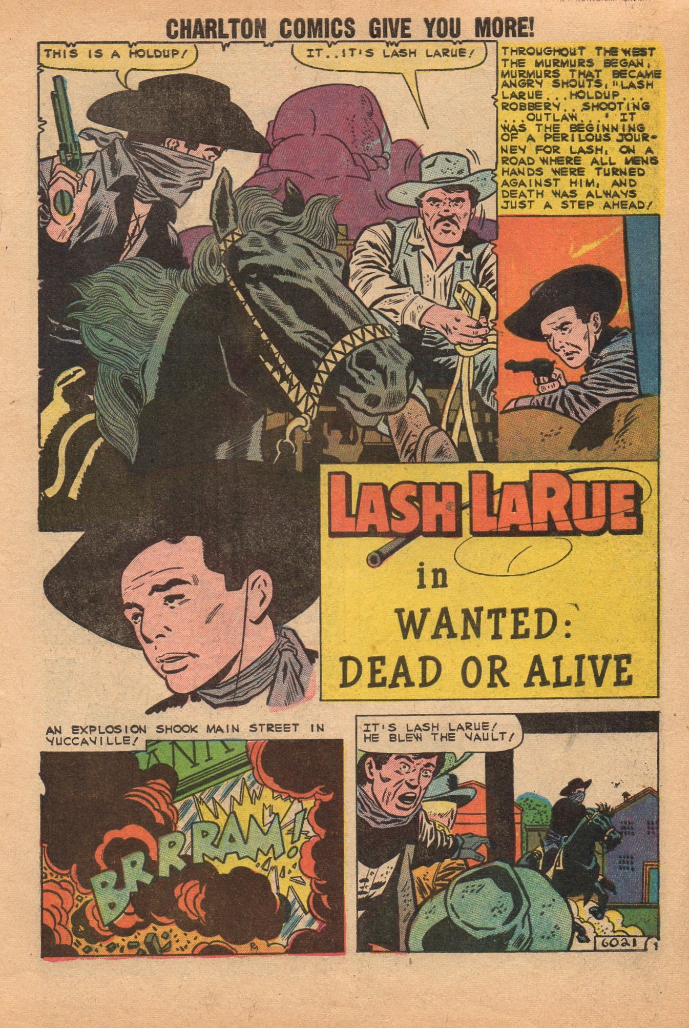 Read online Lash Larue Western (1949) comic -  Issue #76 - 3