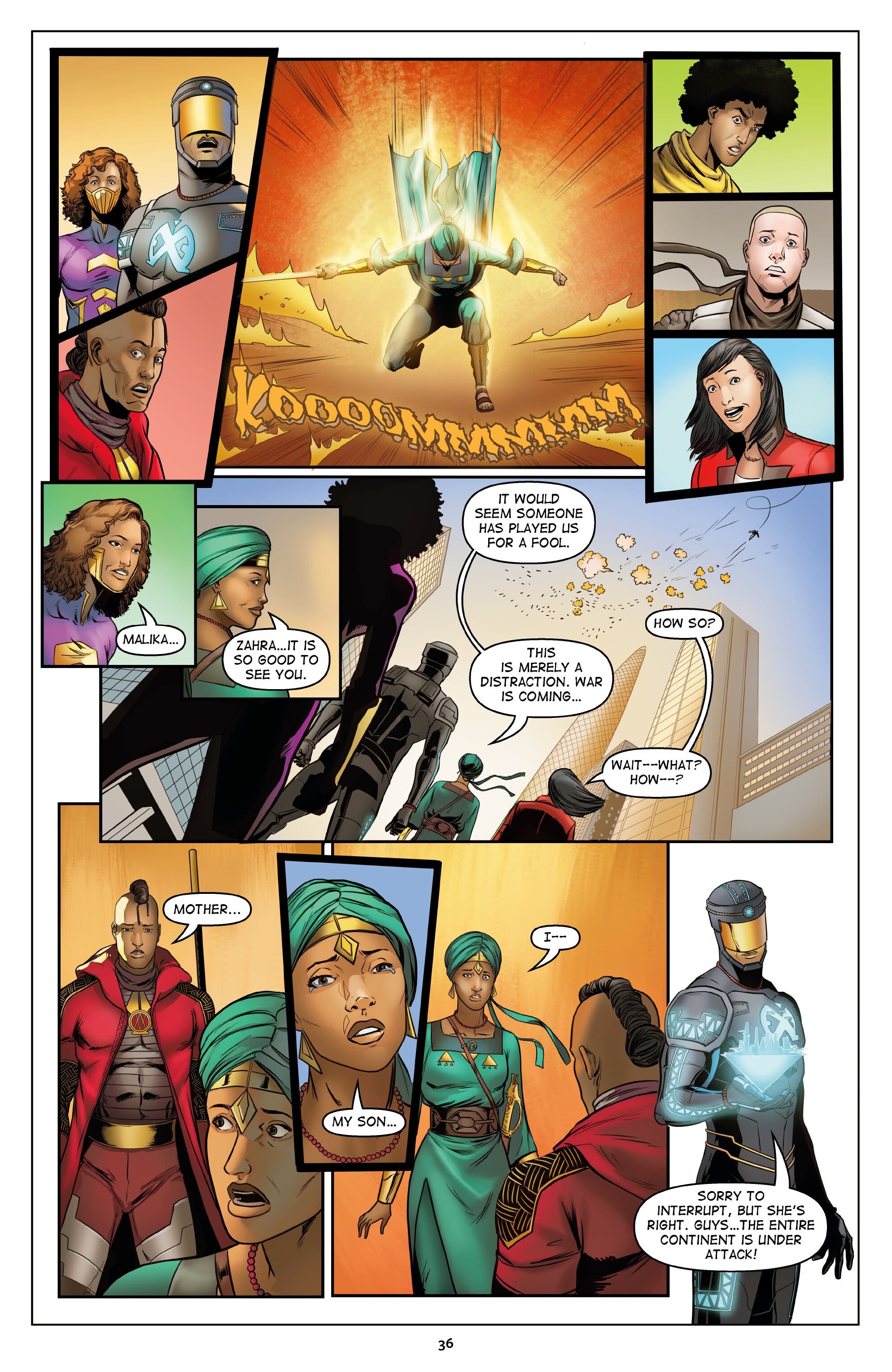 Read online The Oloris: Heroes Will Unite comic -  Issue # TPB (Part 1) - 37