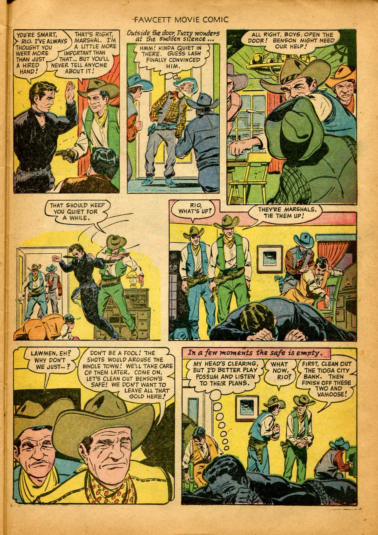 Read online Fawcett Movie Comic comic -  Issue #8 - 27