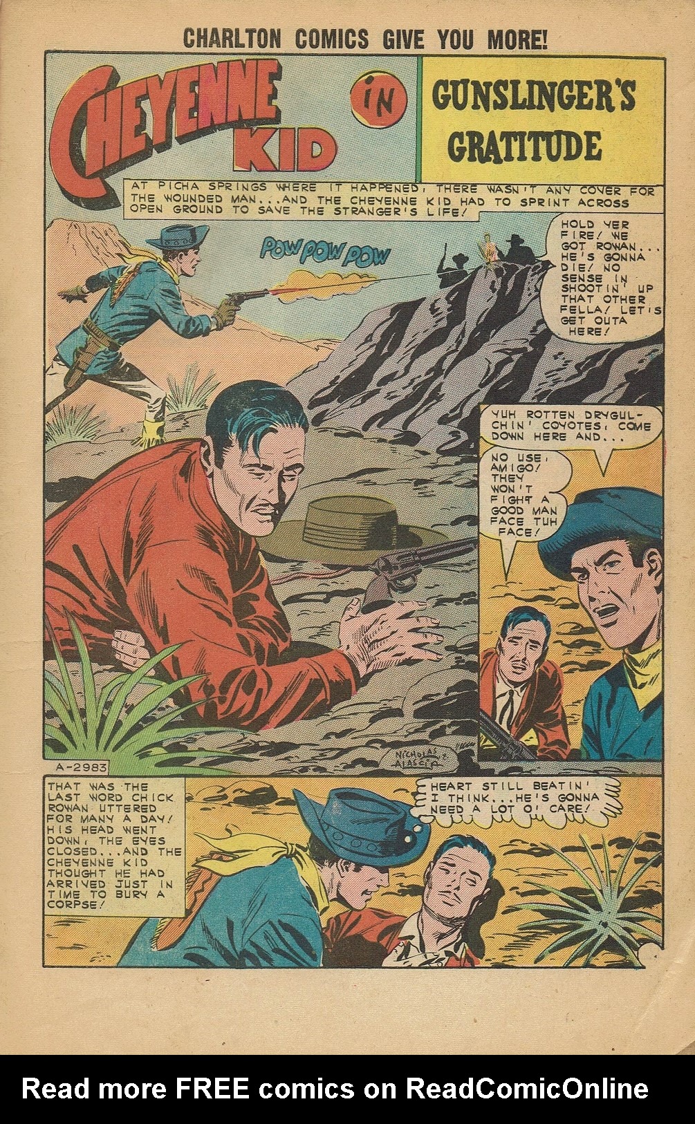 Read online Cheyenne Kid comic -  Issue #43 - 3