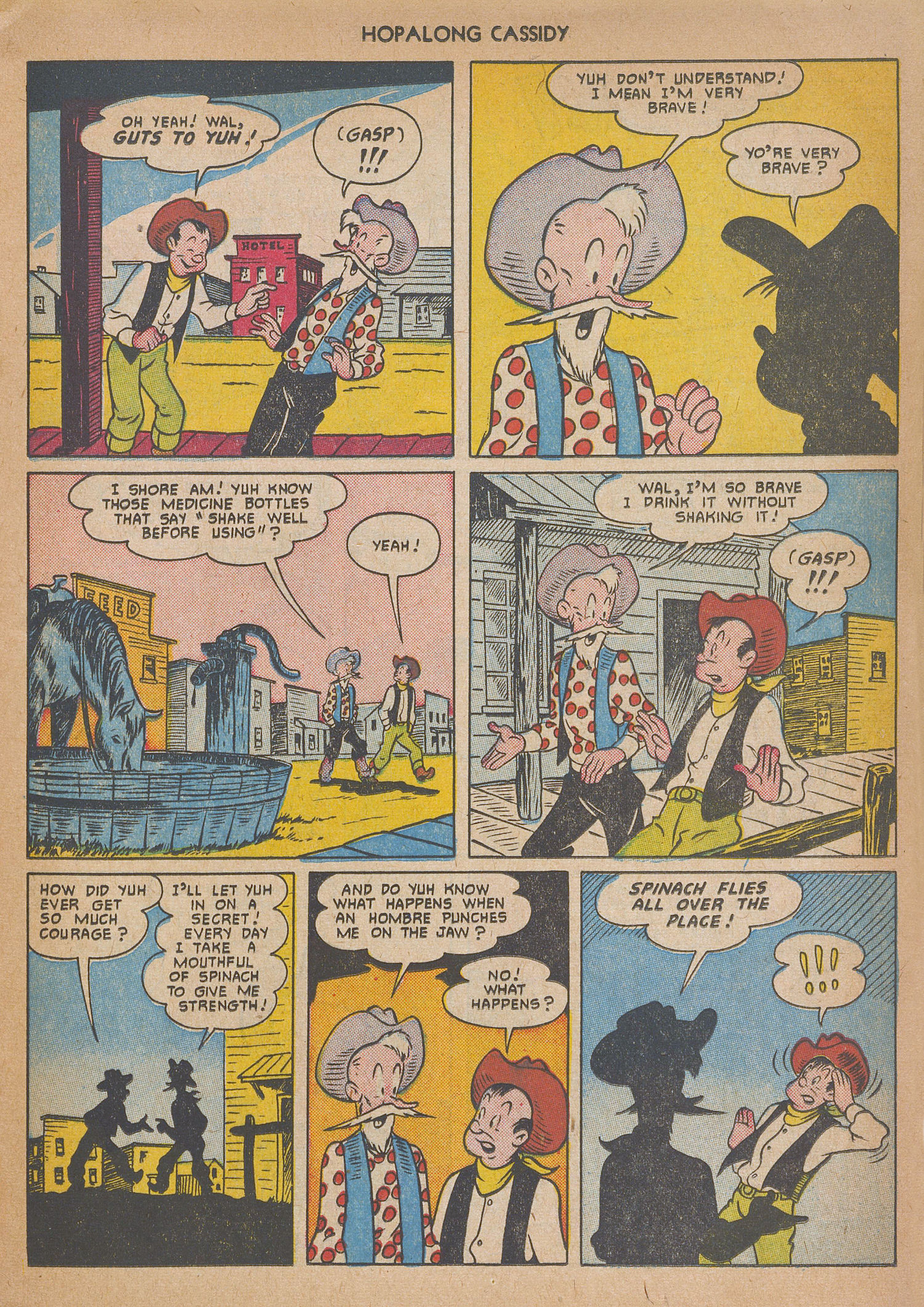 Read online Hopalong Cassidy comic -  Issue #53 - 25