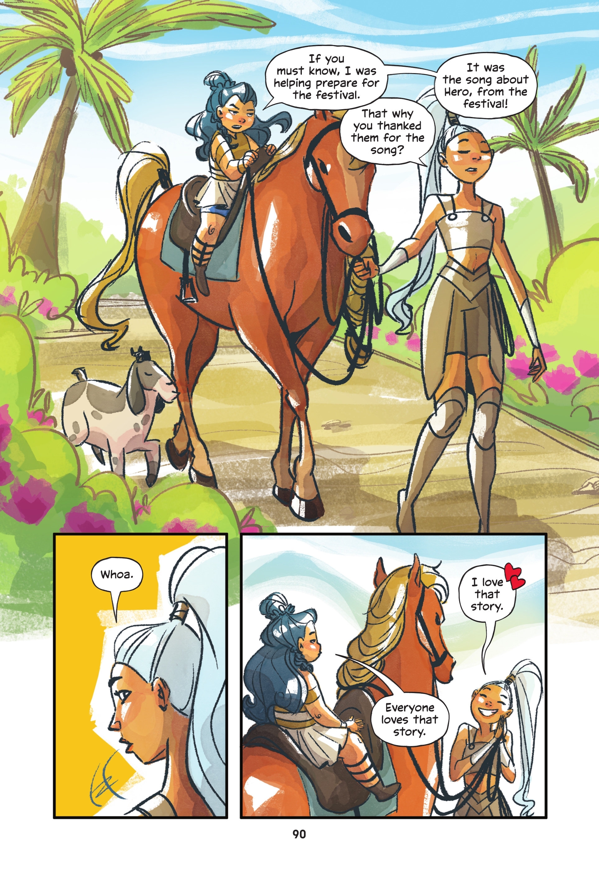 Read online Diana and the Hero's Journey comic -  Issue # TPB - 84