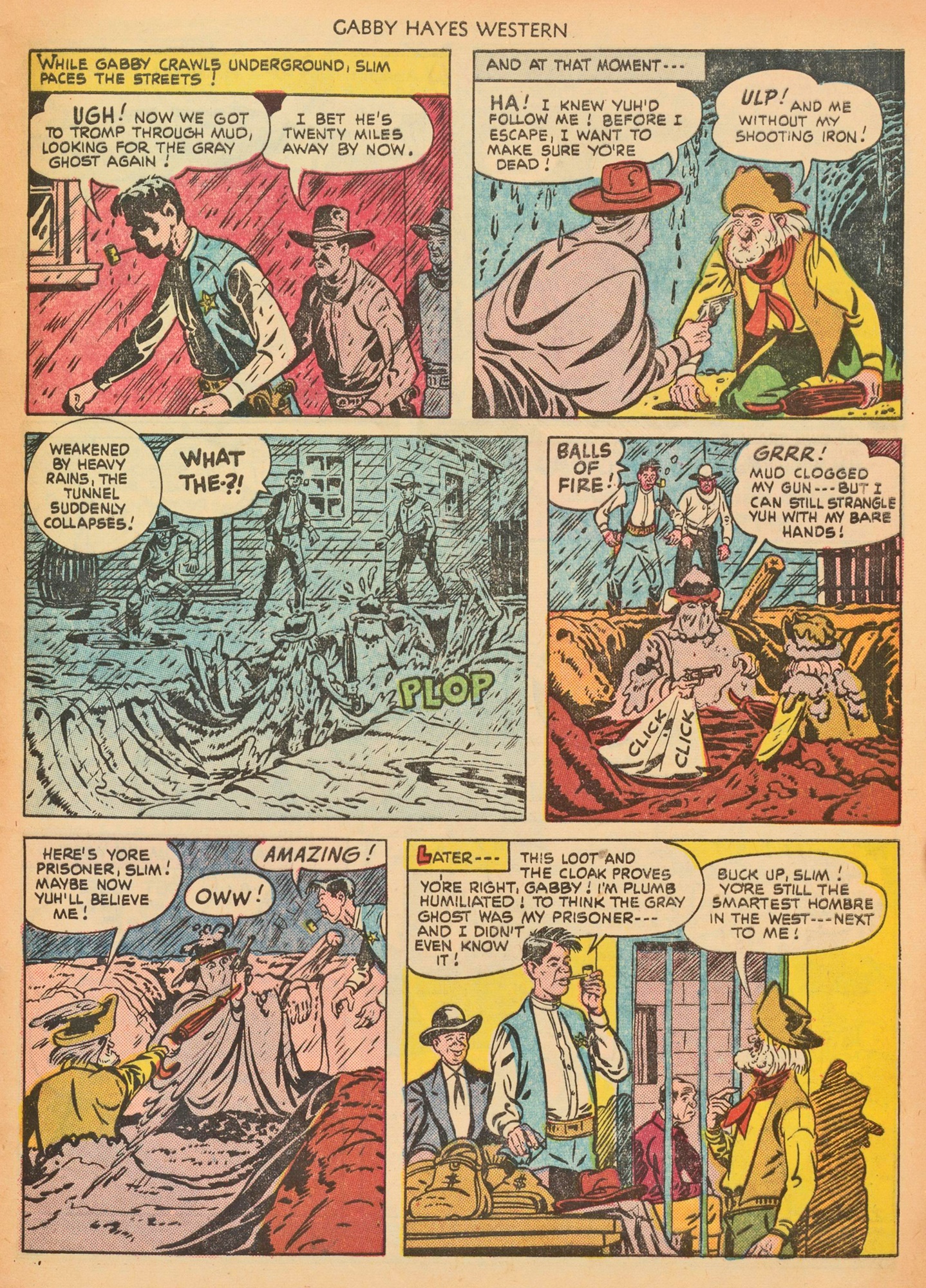 Read online Gabby Hayes Western comic -  Issue #32 - 33