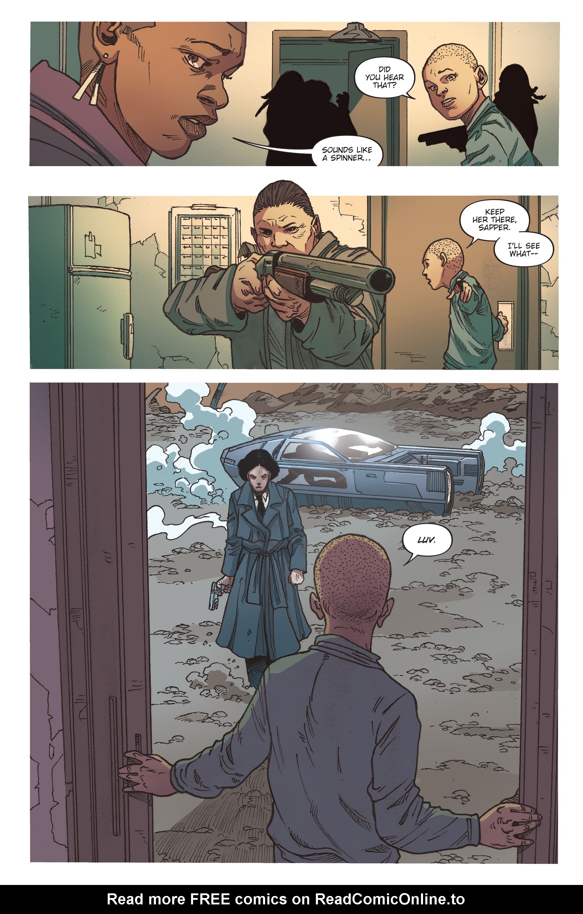 Read online Blade Runner 2039 comic -  Issue #10 - 23