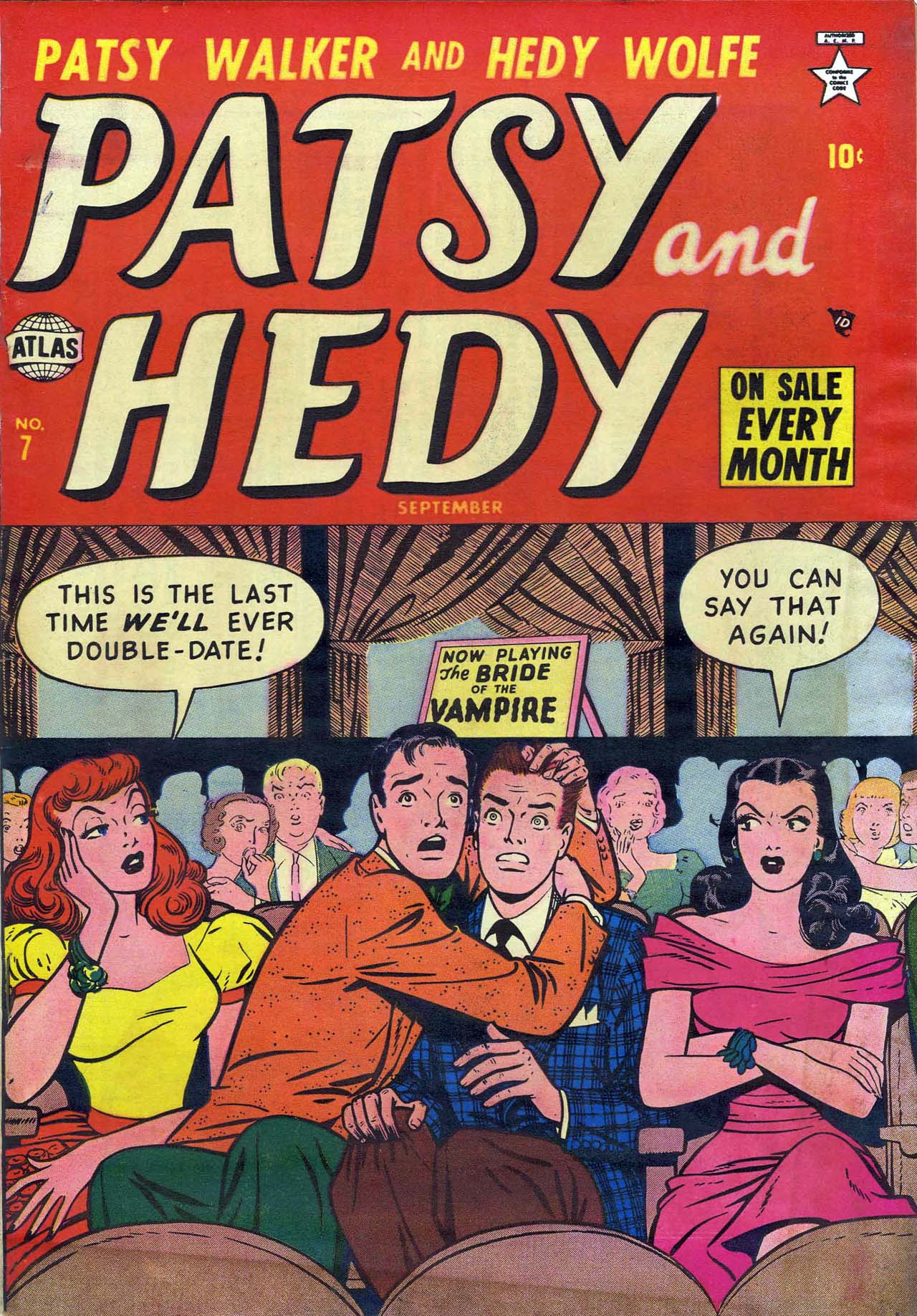 Read online Patsy and Hedy comic -  Issue #7 - 1