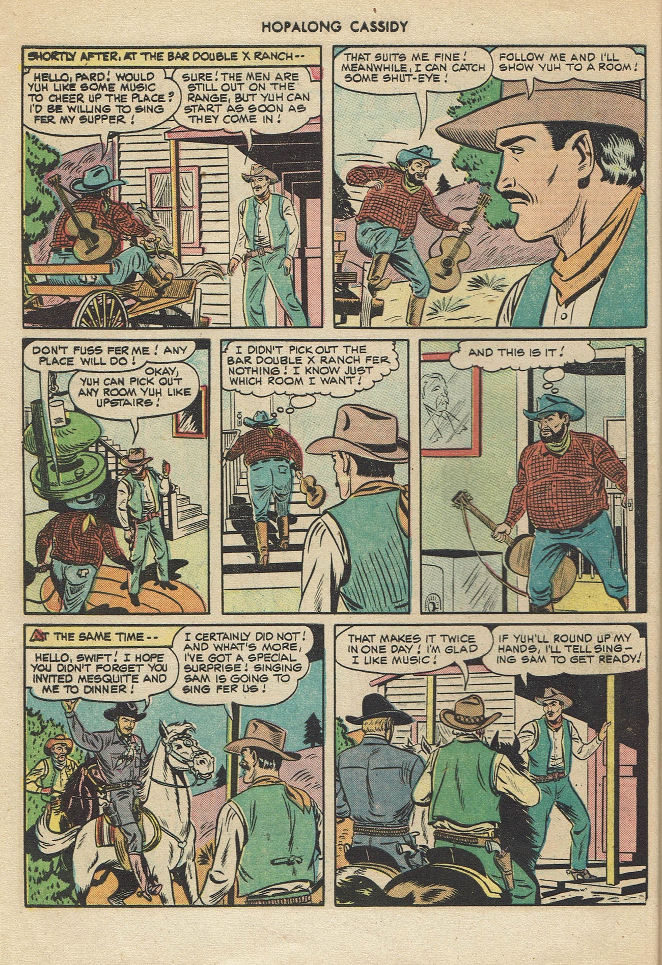 Read online Hopalong Cassidy comic -  Issue #45 - 20