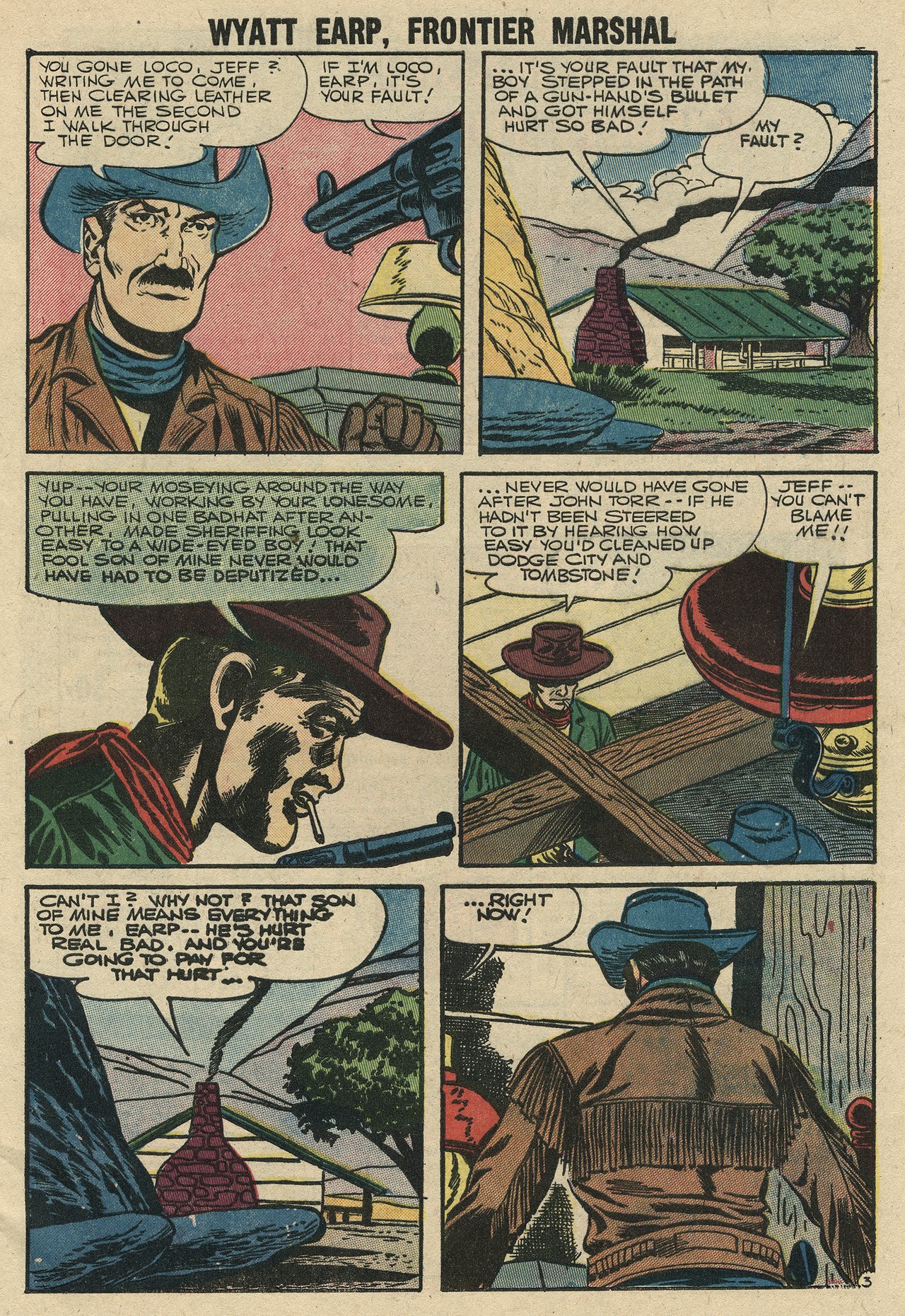 Read online Wyatt Earp Frontier Marshal comic -  Issue #15 - 5