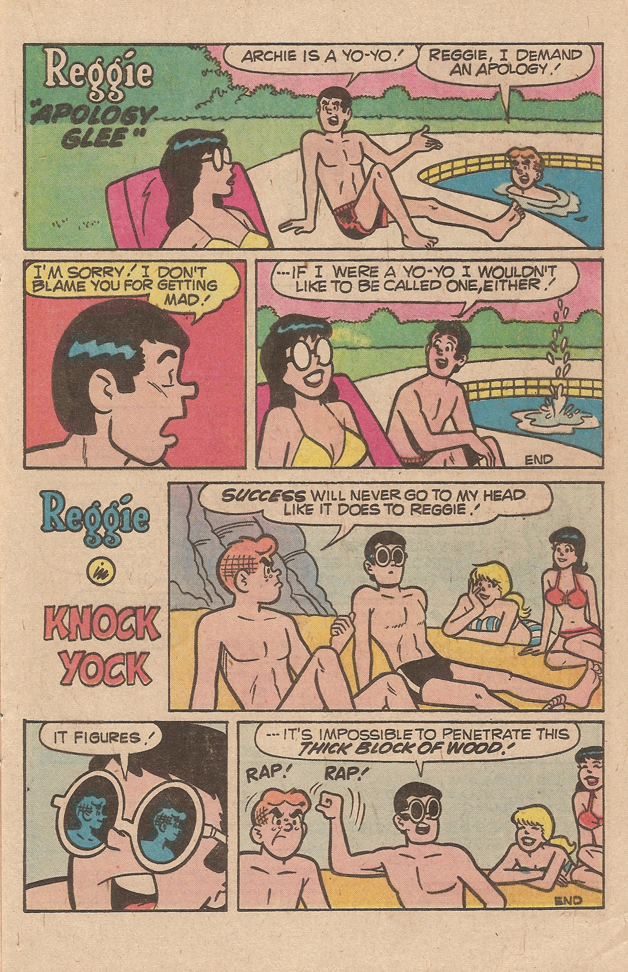 Read online Reggie's Wise Guy Jokes comic -  Issue #47 - 17