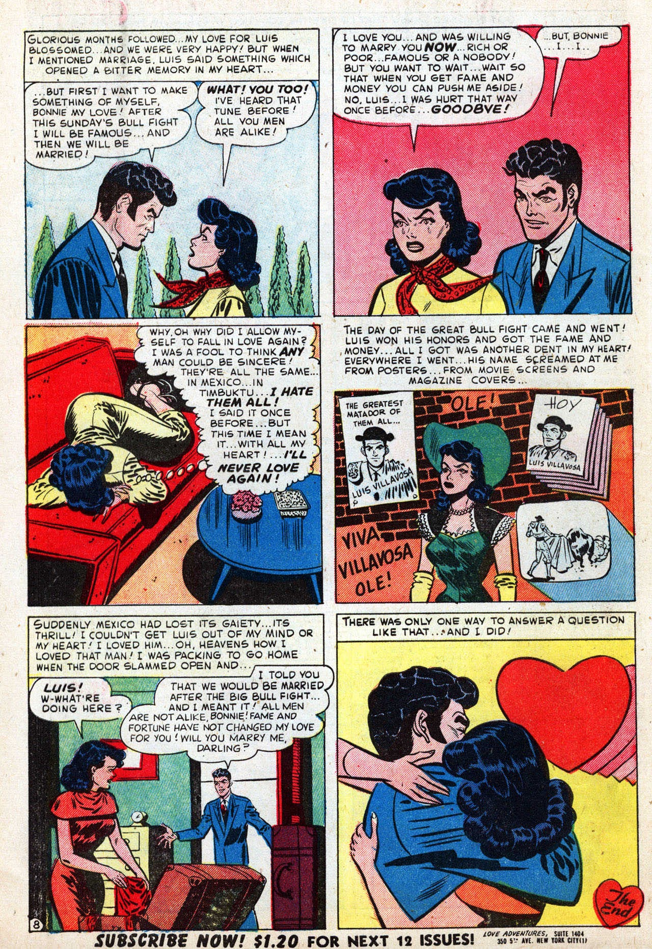 Read online Love Adventures comic -  Issue #7 - 10