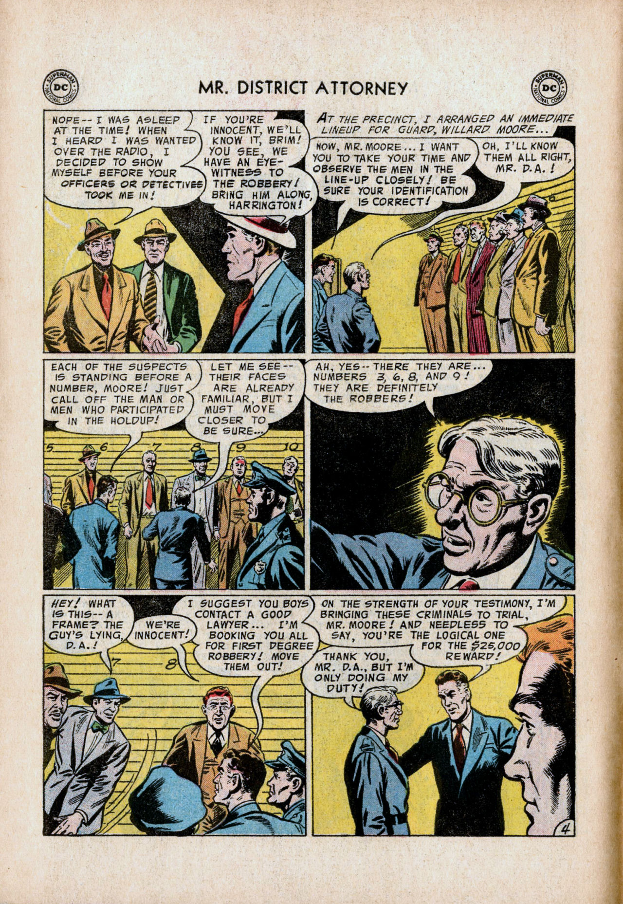 Read online Mr. District Attorney comic -  Issue #51 - 6