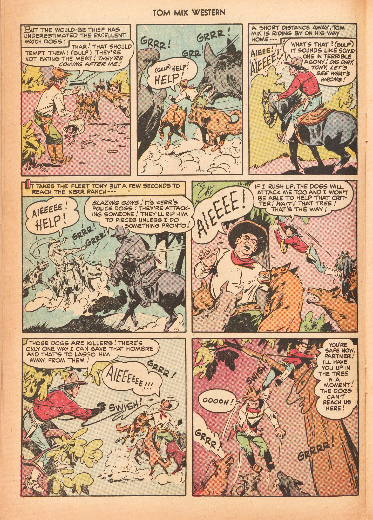 Read online Tom Mix Western (1948) comic -  Issue #25 - 20