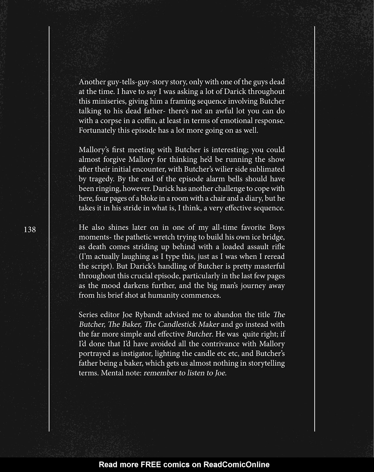 The Boys: Selected Scripts by Garth Ennis issue TPB (Part 2) - Page 39