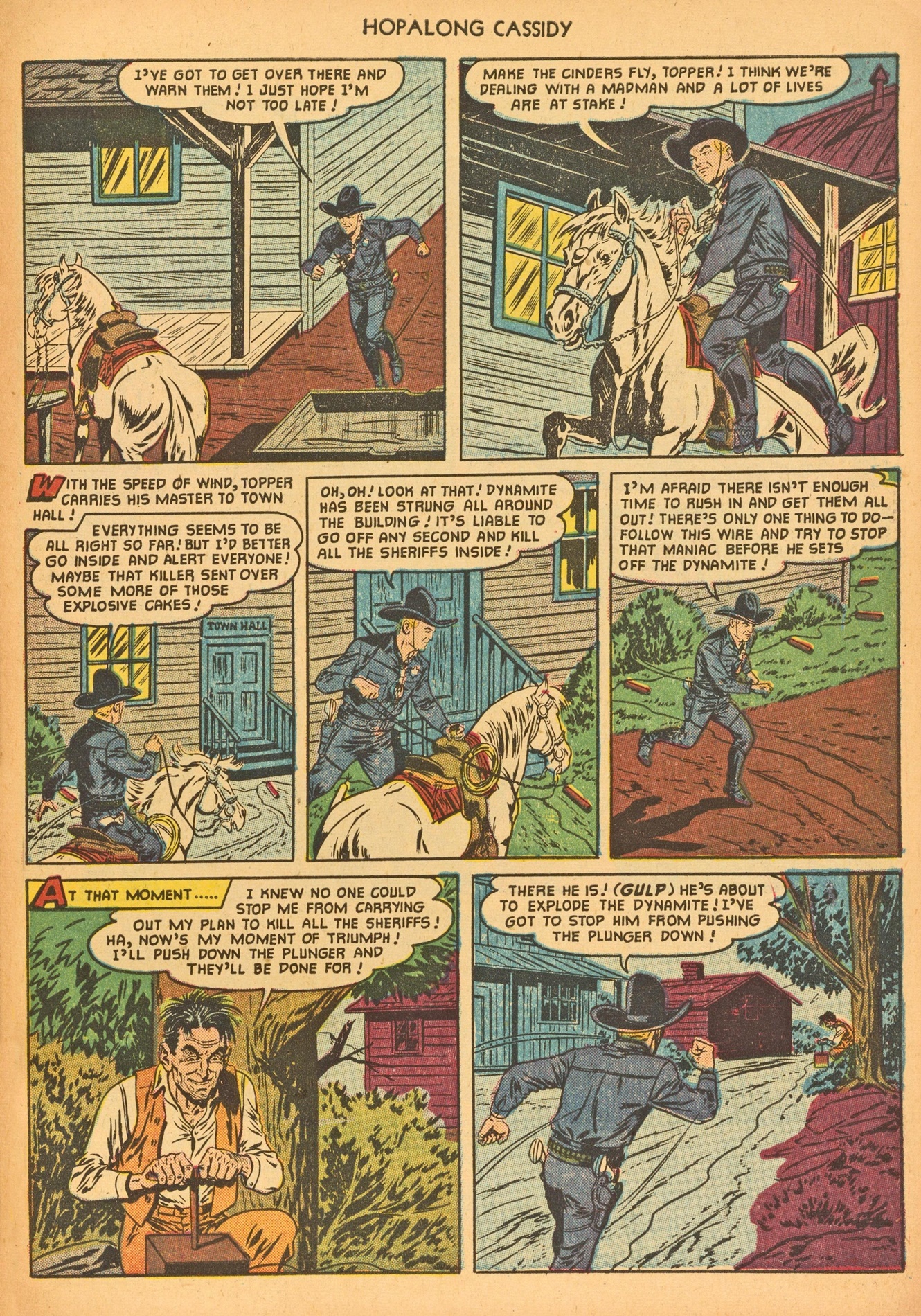 Read online Hopalong Cassidy comic -  Issue #63 - 31