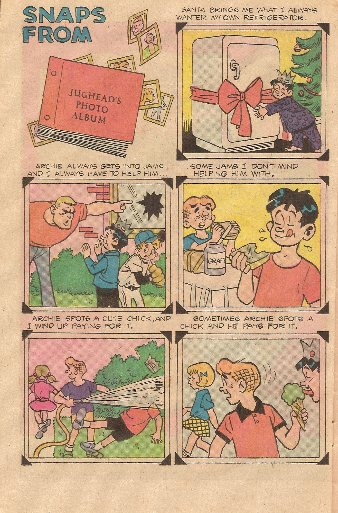 Read online Jughead's Jokes comic -  Issue #52 - 24