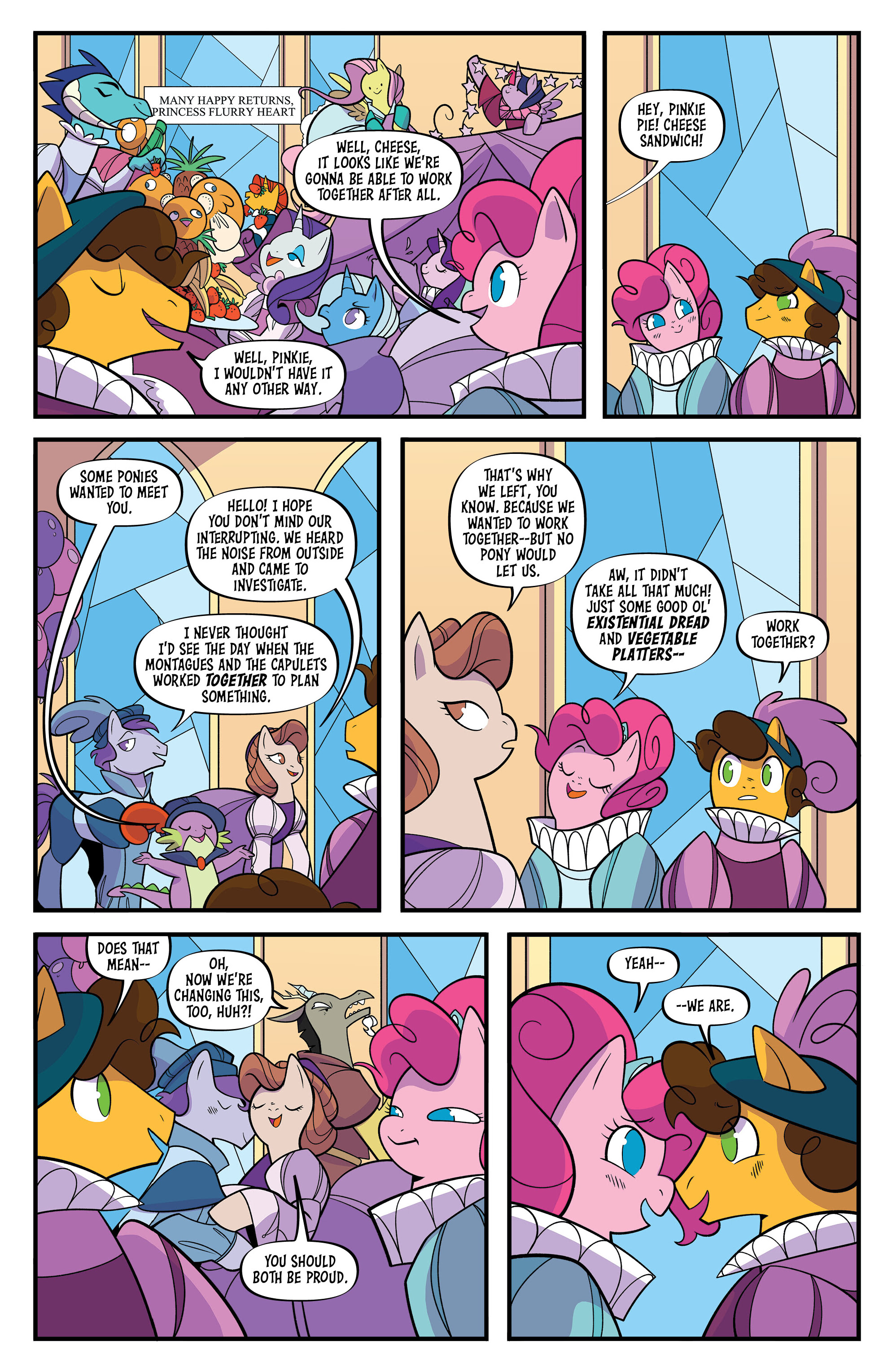 Read online My Little Pony: Valentine's Day Special, Romeo & Juliet comic -  Issue # Full - 23