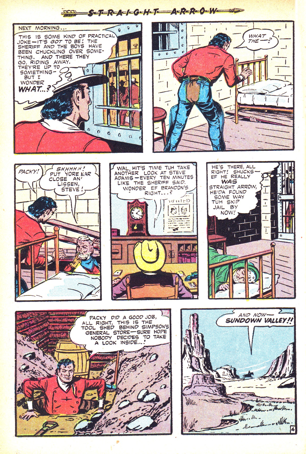 Read online Straight Arrow comic -  Issue #30 - 14
