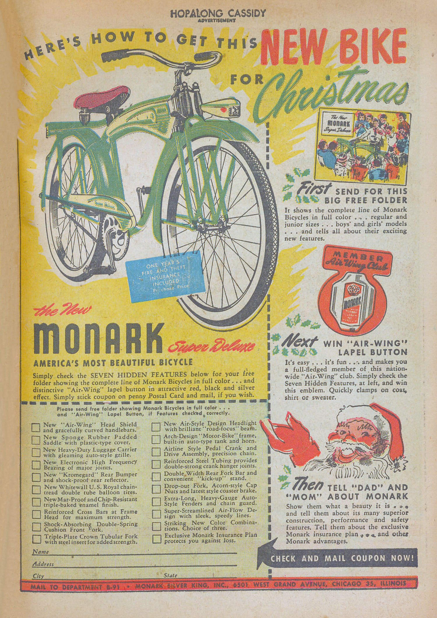 Read online Hopalong Cassidy comic -  Issue #28 - 49