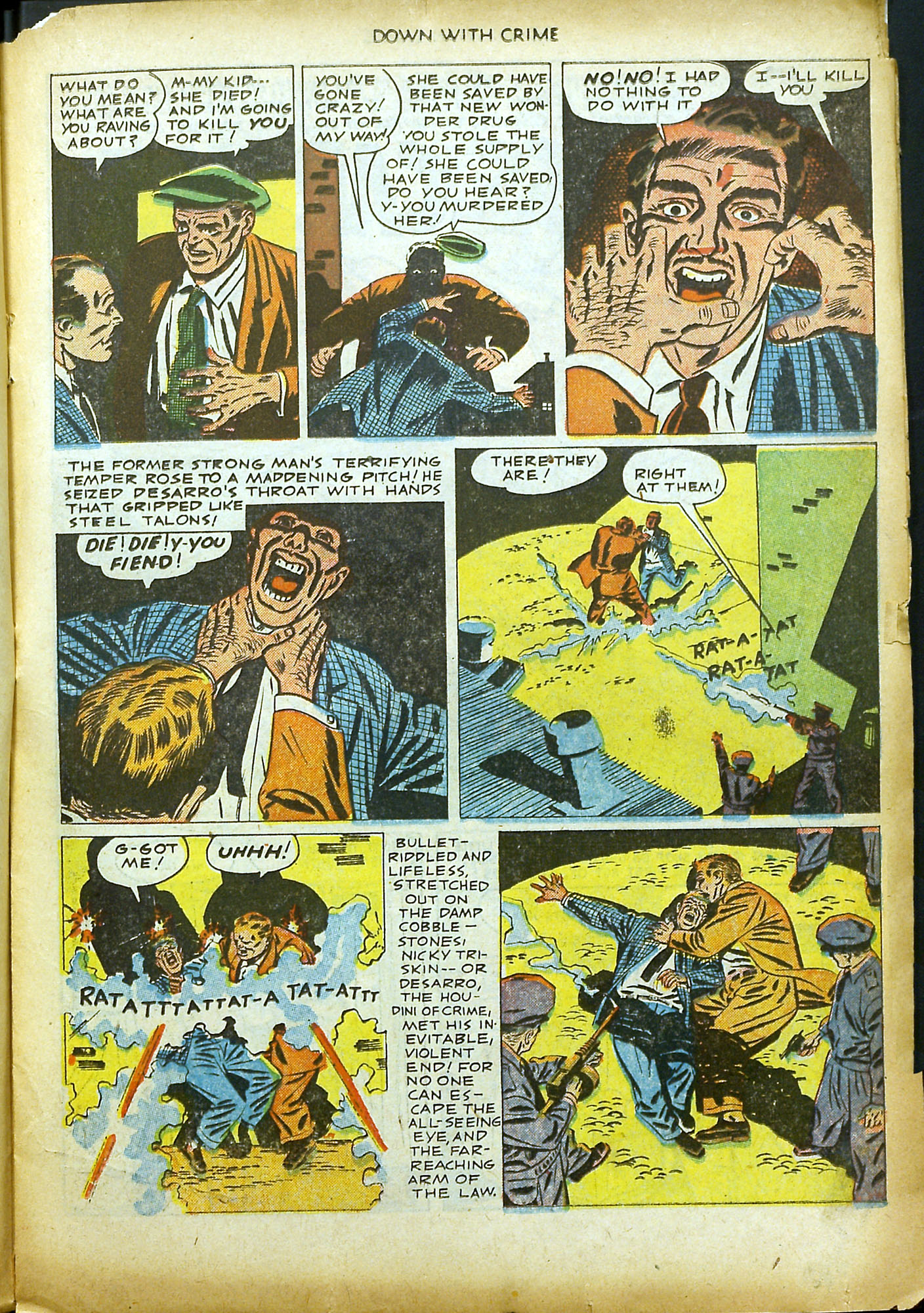 Read online Down With Crime comic -  Issue #1 - 15