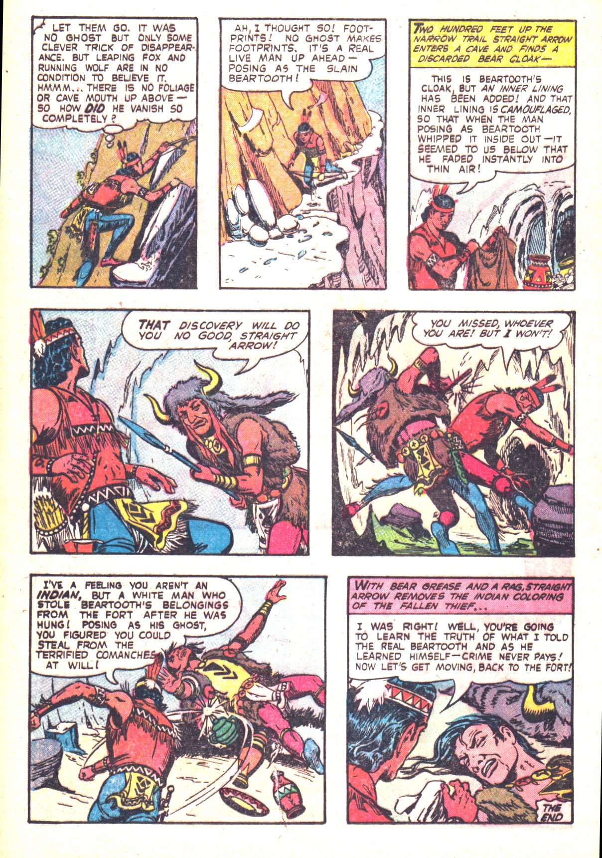 Read online Straight Arrow comic -  Issue #43 - 16