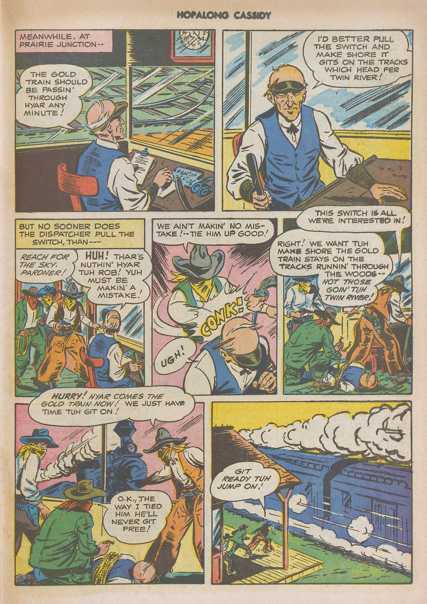 Read online Hopalong Cassidy comic -  Issue #8 - 27