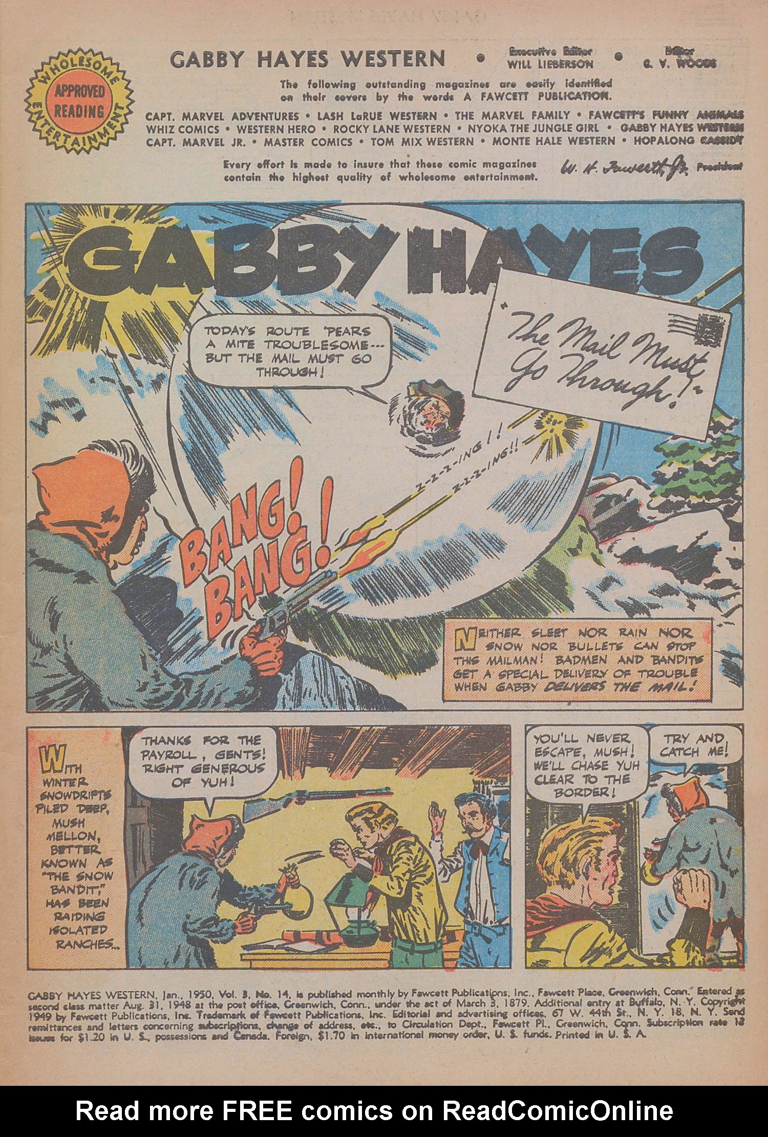 Read online Gabby Hayes Western comic -  Issue #14 - 3