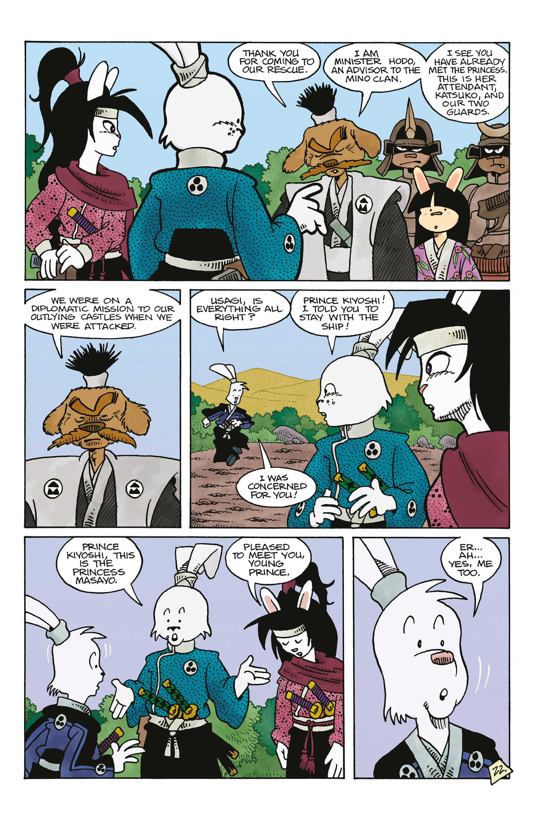 Read online Space Usagi: Death and Honor comic -  Issue #2 - 24