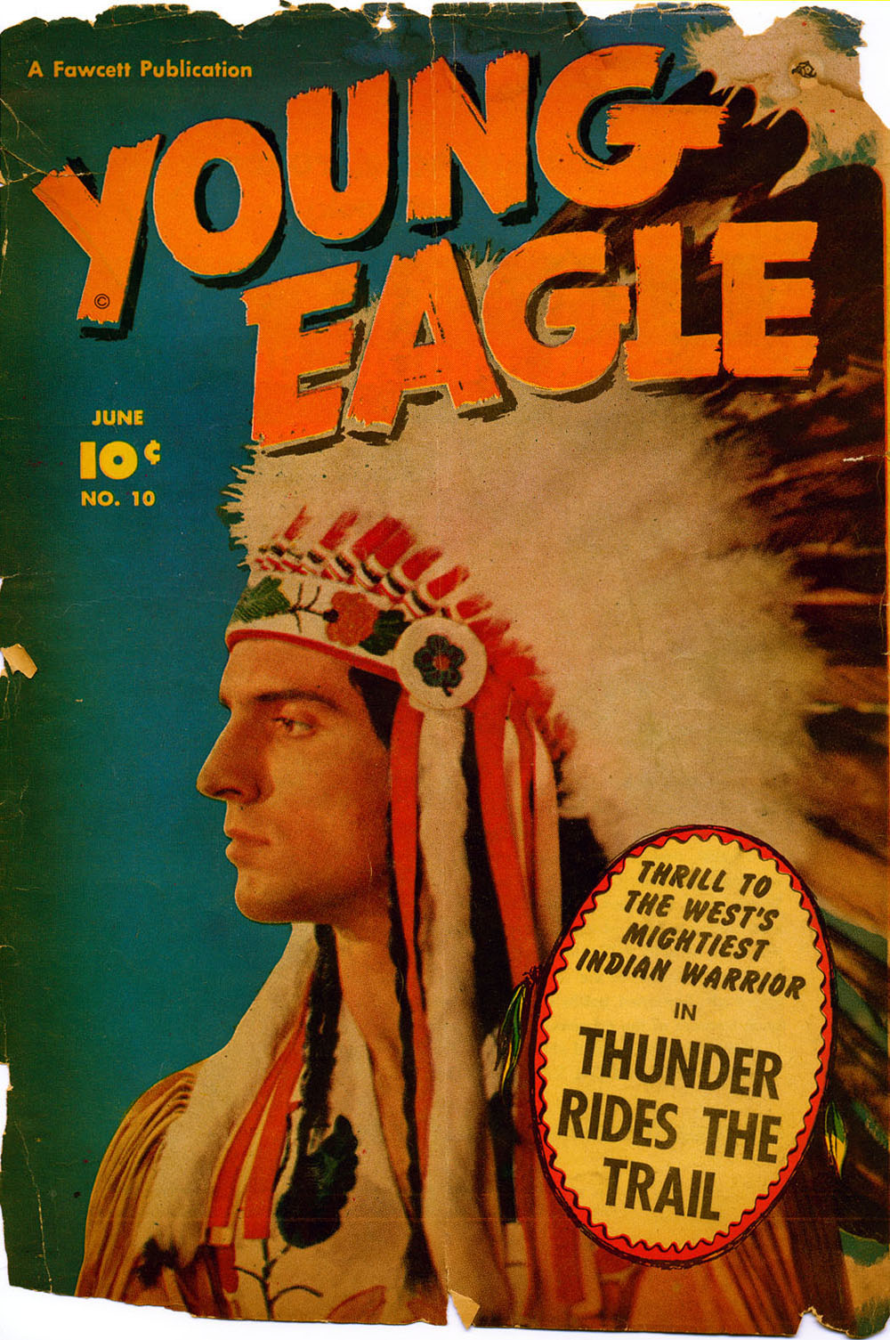Read online Young Eagle comic -  Issue #10 - 1