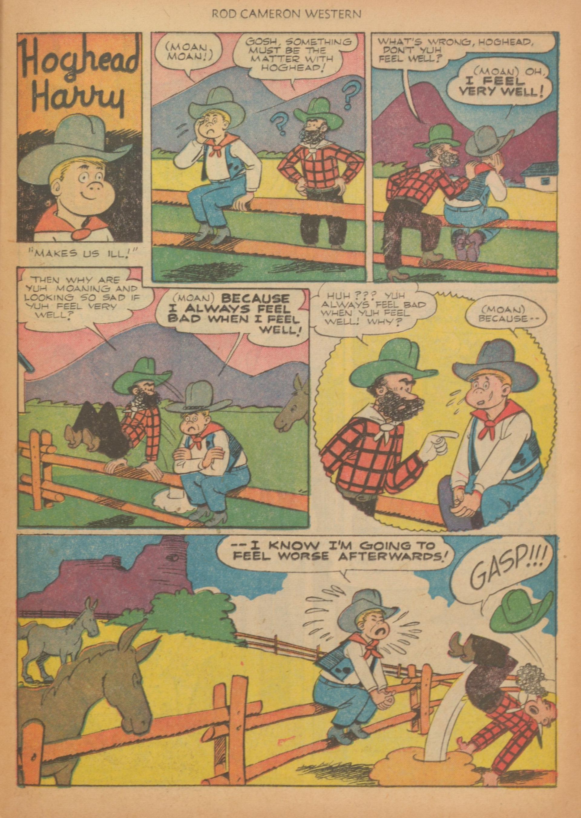 Read online Rod Cameron Western comic -  Issue #12 - 25