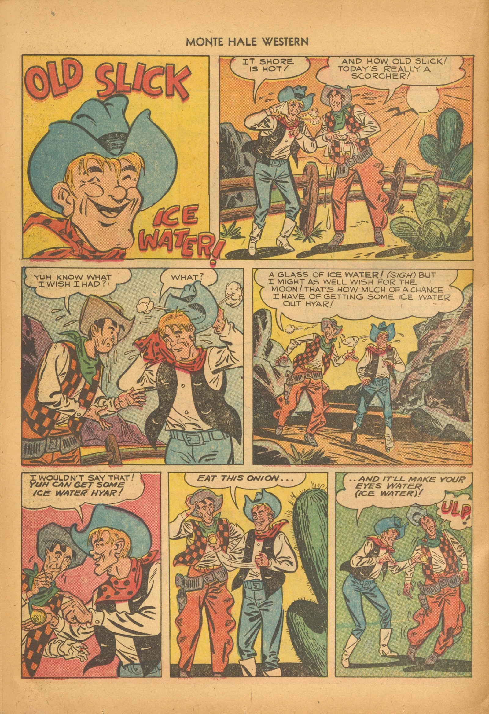 Read online Monte Hale Western comic -  Issue #72 - 26
